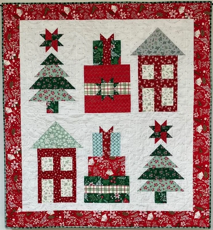Kristmas Karoling 52" x 56" 4/26 Mistletoe Moments 2025 Jolly Box by Fat Quarter Shop