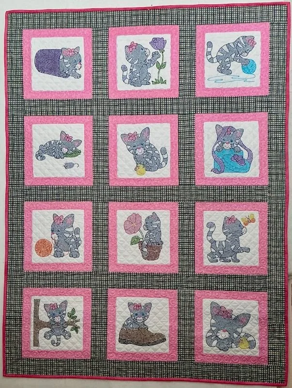 Kittens 42" x 55" 7/26 Kittens by Jack Dempsey