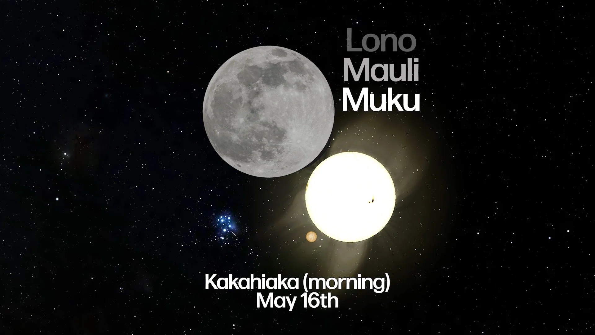M a u l i ✨M u k u

An incredibly thin Lono Moon may have appeared during wana&lsquo;ao (dawn) this morning. Seeing Mahina tomorrow is nearly impossible. The new Moon occurs tomorrow at 10:01am creating a Mahina Muku. And yet Mahina Hilo may appear t