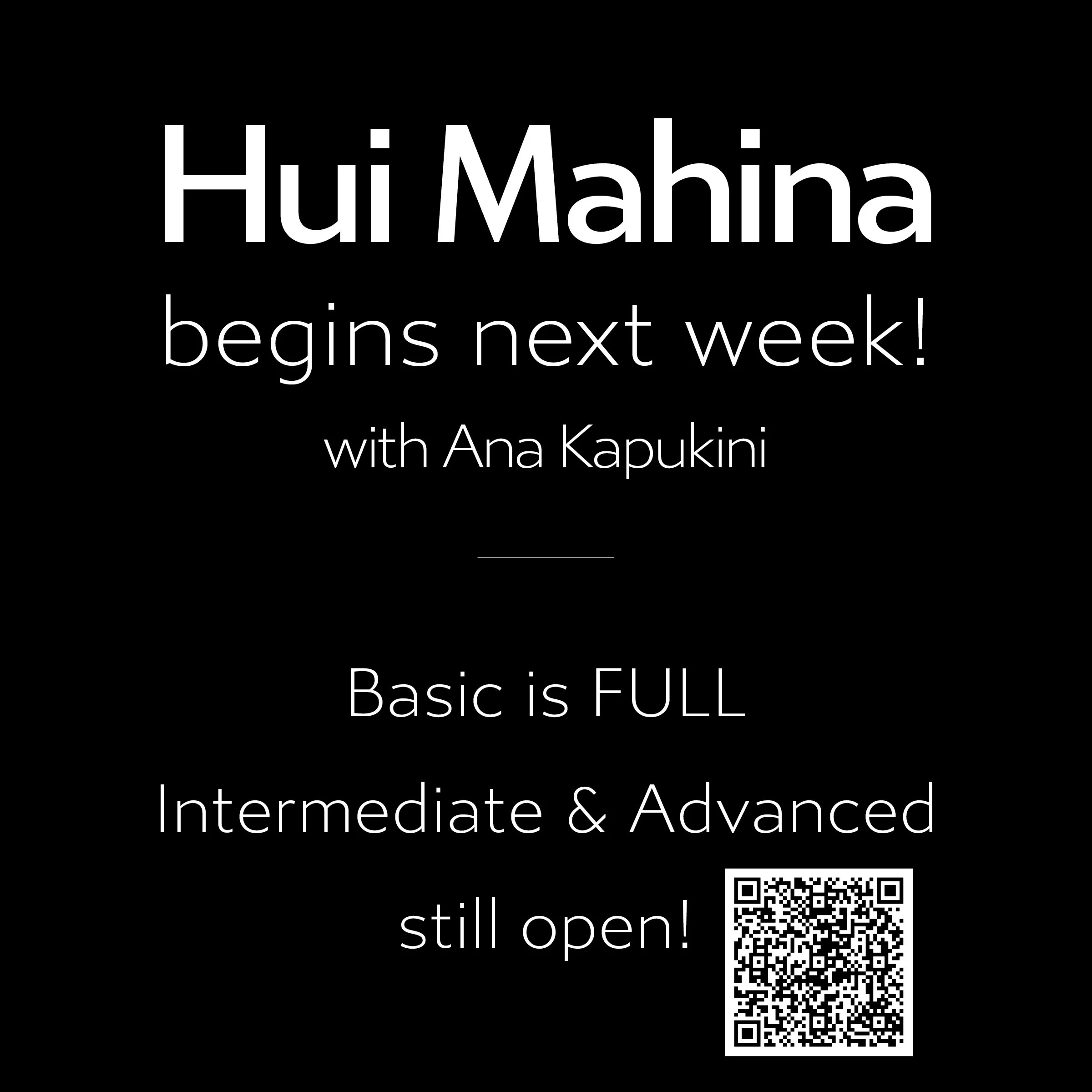 To register for hui go to linktree in bio or visit homaikapono.org

If you know Ana then you are aware that she is one of the most akamai kilo Mahina peoples in the current era. So much aloha and loves the role of kumu. She is a very traditional lear