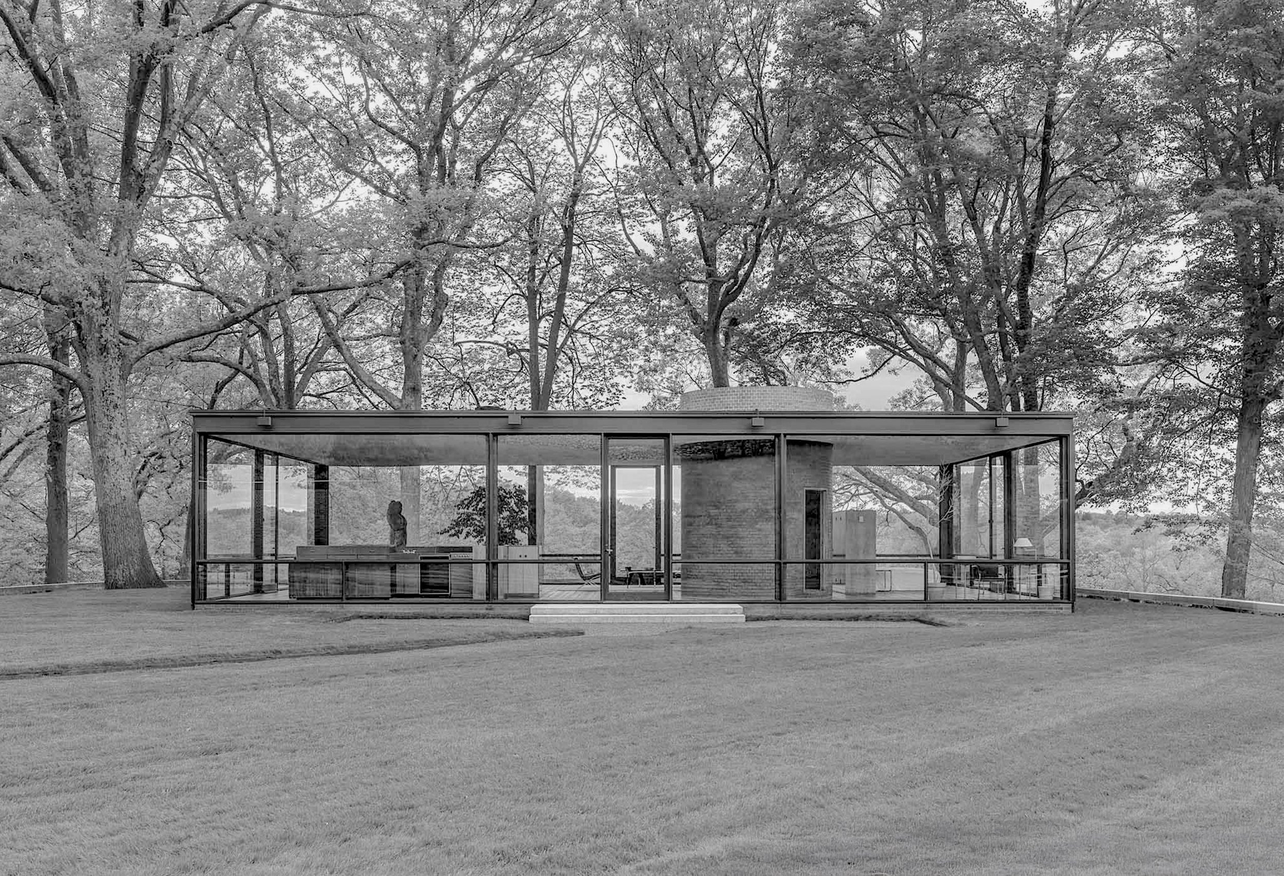 1949 - GLASS HOUSE - PHILIPP JOHNSON - NEW CANAAN