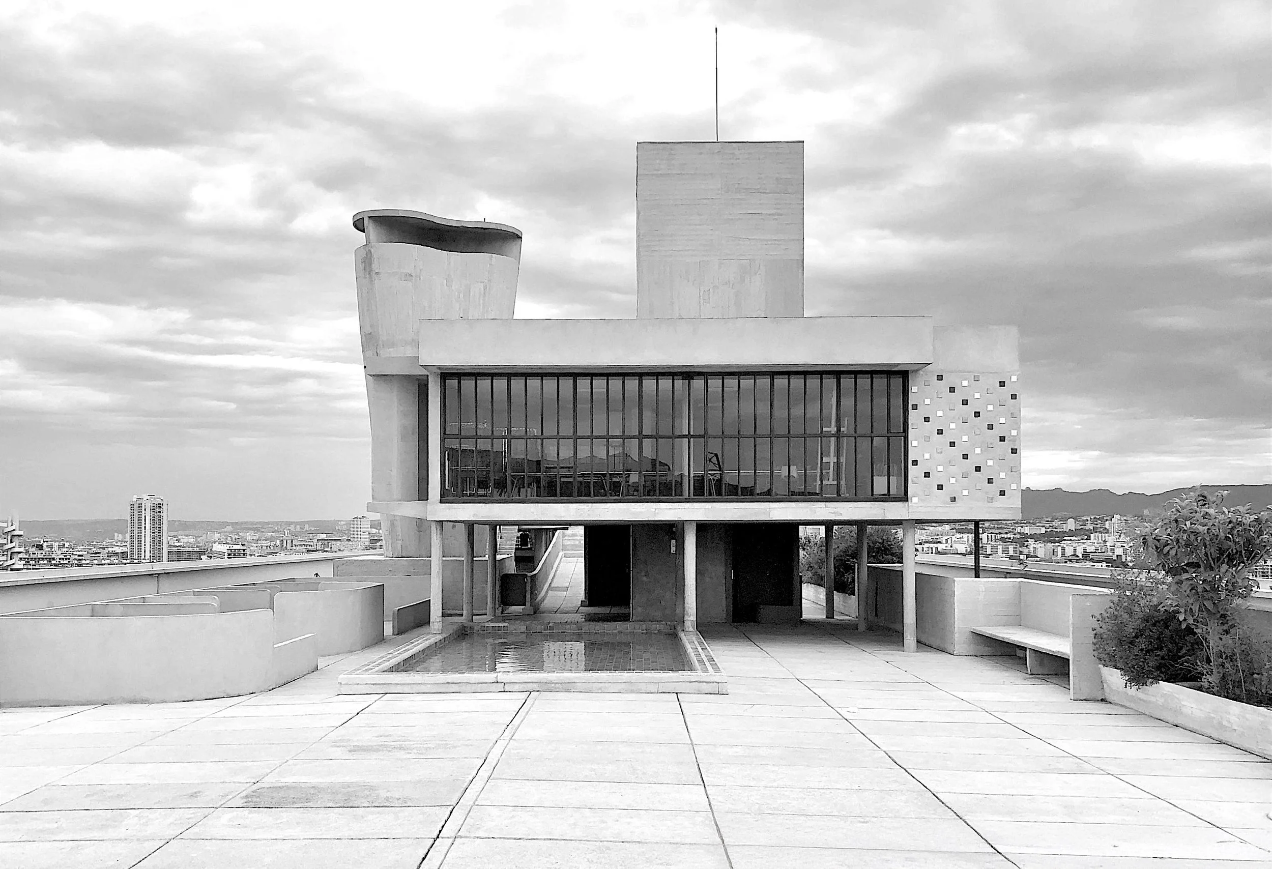 1947 - UNITEE D HABITATION - LE CORBUSIER - MARSEILLE