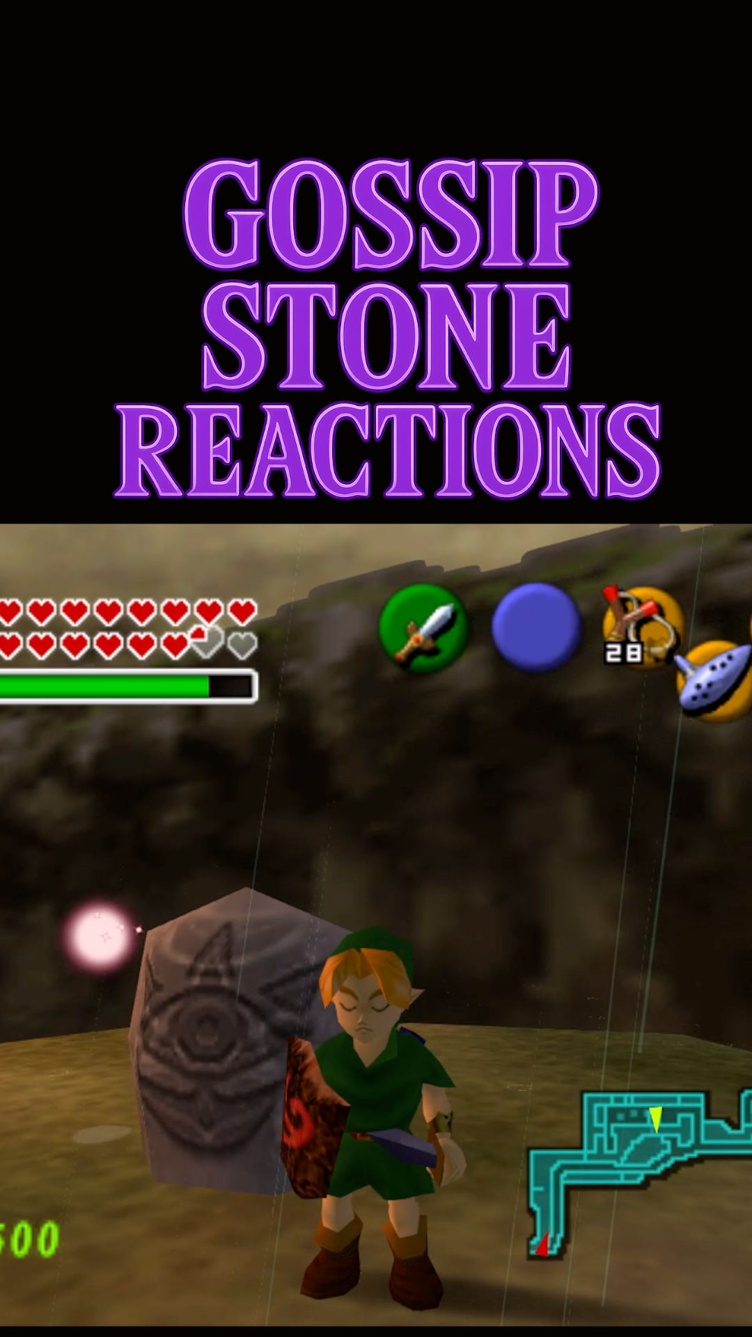 Gossip Stone Reactions