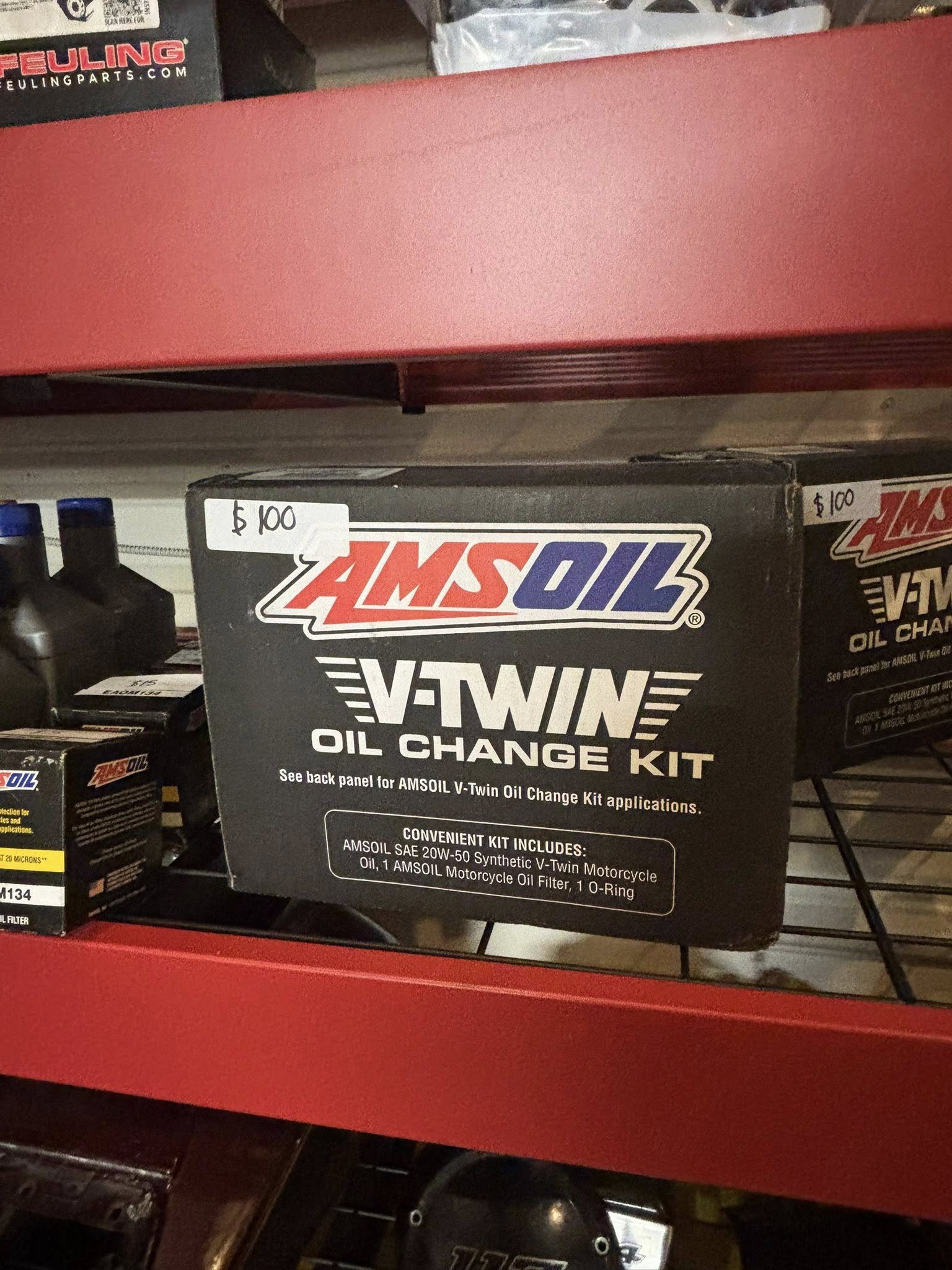 AMSOIL VTWIN OIL CHANGE KIT