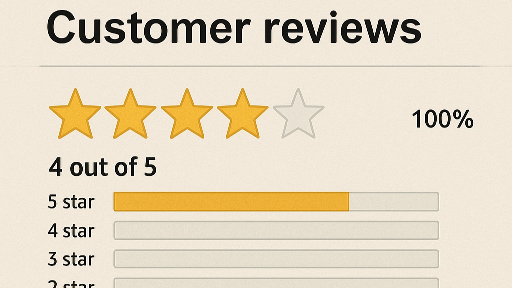 My Personal Amazon Rating for My Debut Novel (And Why It’s Not Five Stars)