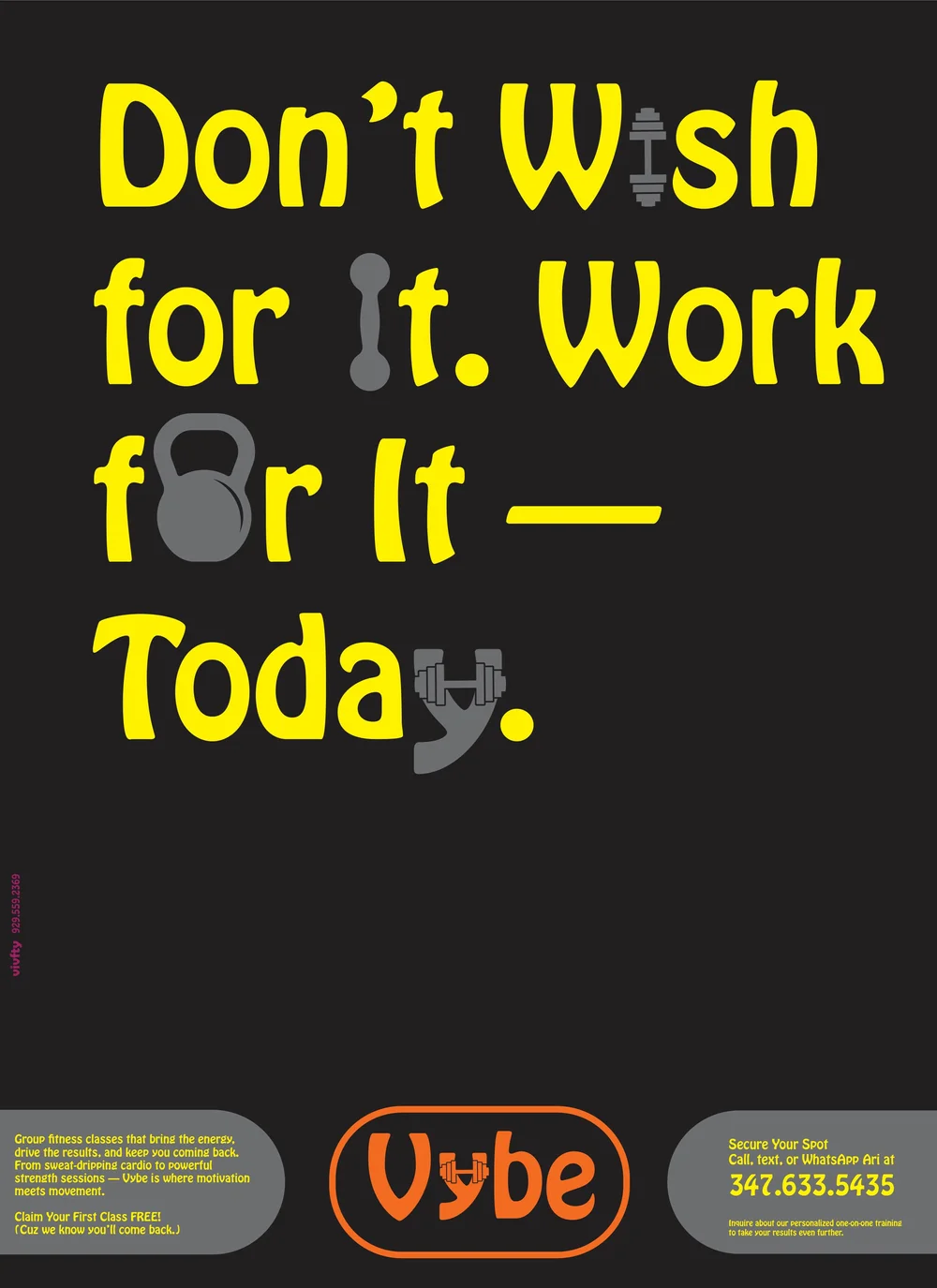 Vybe Fitness ad