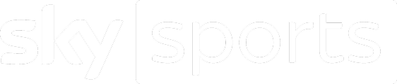 Sky Sports logo with white text on a black background