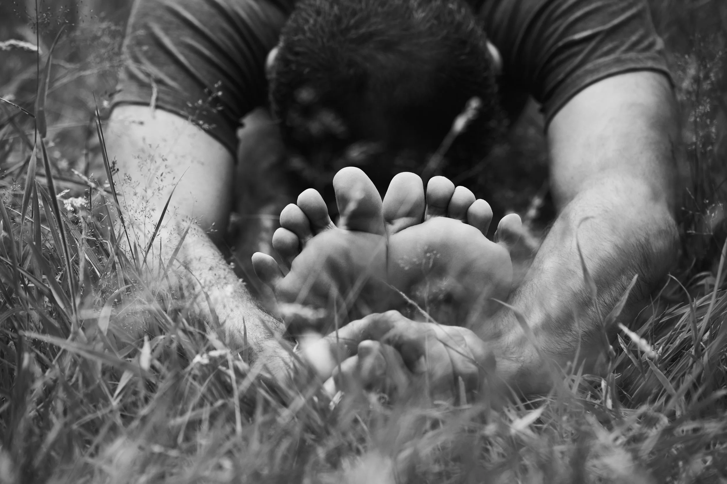 Forward bend in Ashtanga Yoga