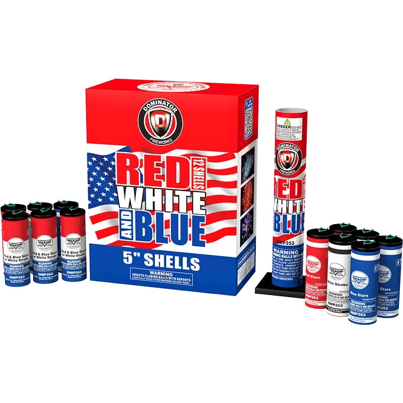 Red White and Blue (12 Shells)