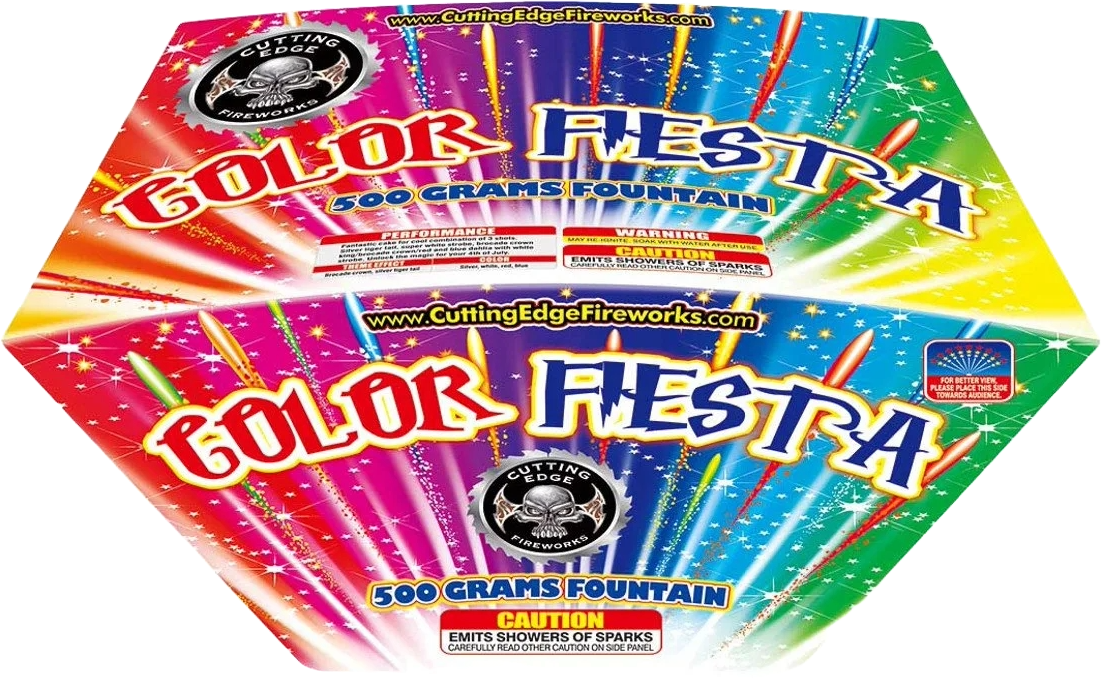 Color Fiesta - 500g Fountain — Stinger Skyworks