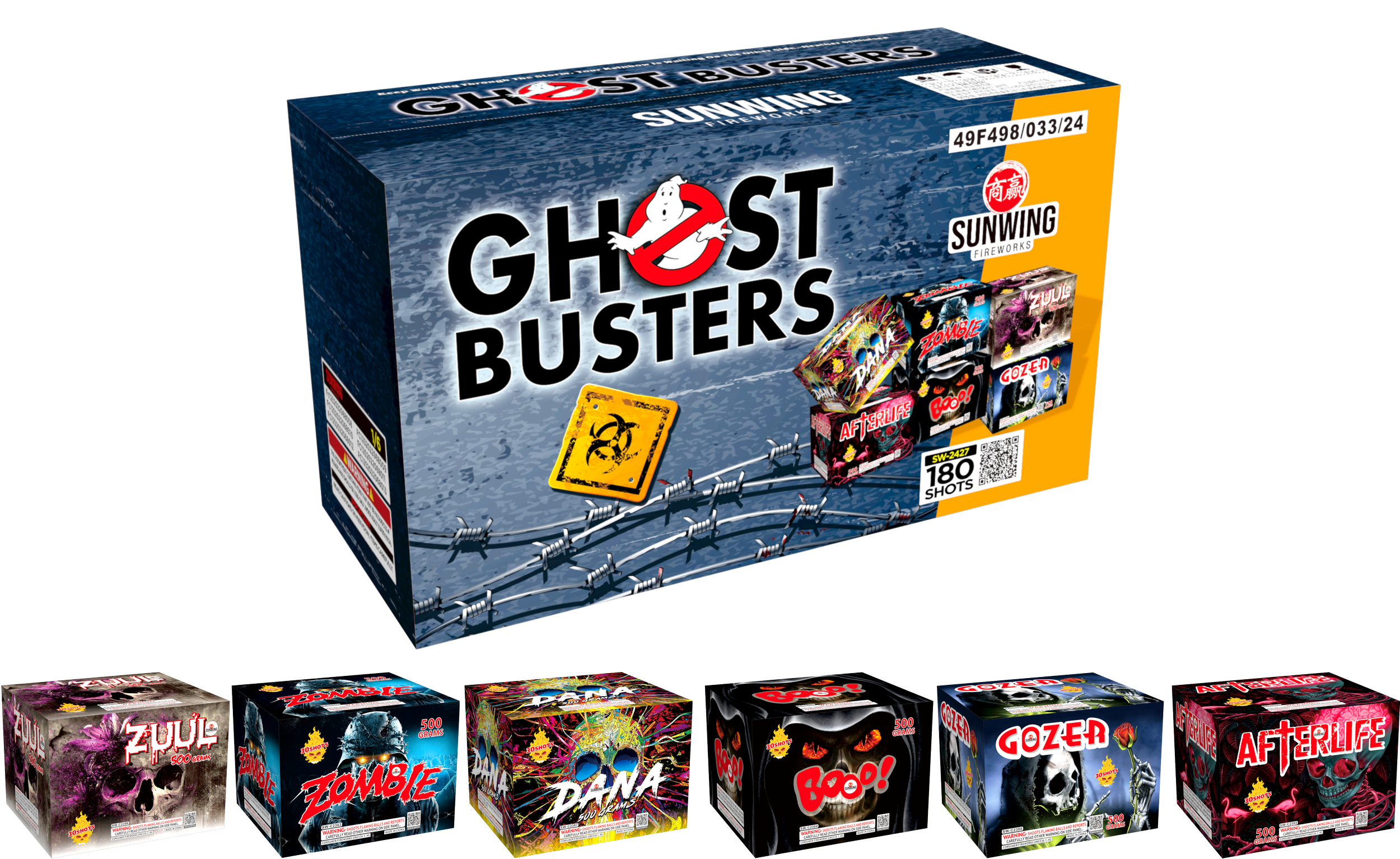 Ghost Buster Assortment - Case of 6