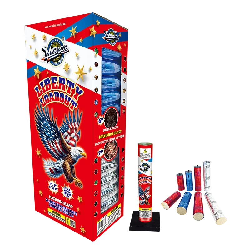 Liberty shells – 6” - 24 high-performance canister shells