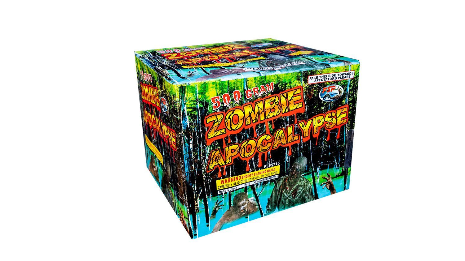 Zombie Apocalypse - 500 g Cake - 19 Shots