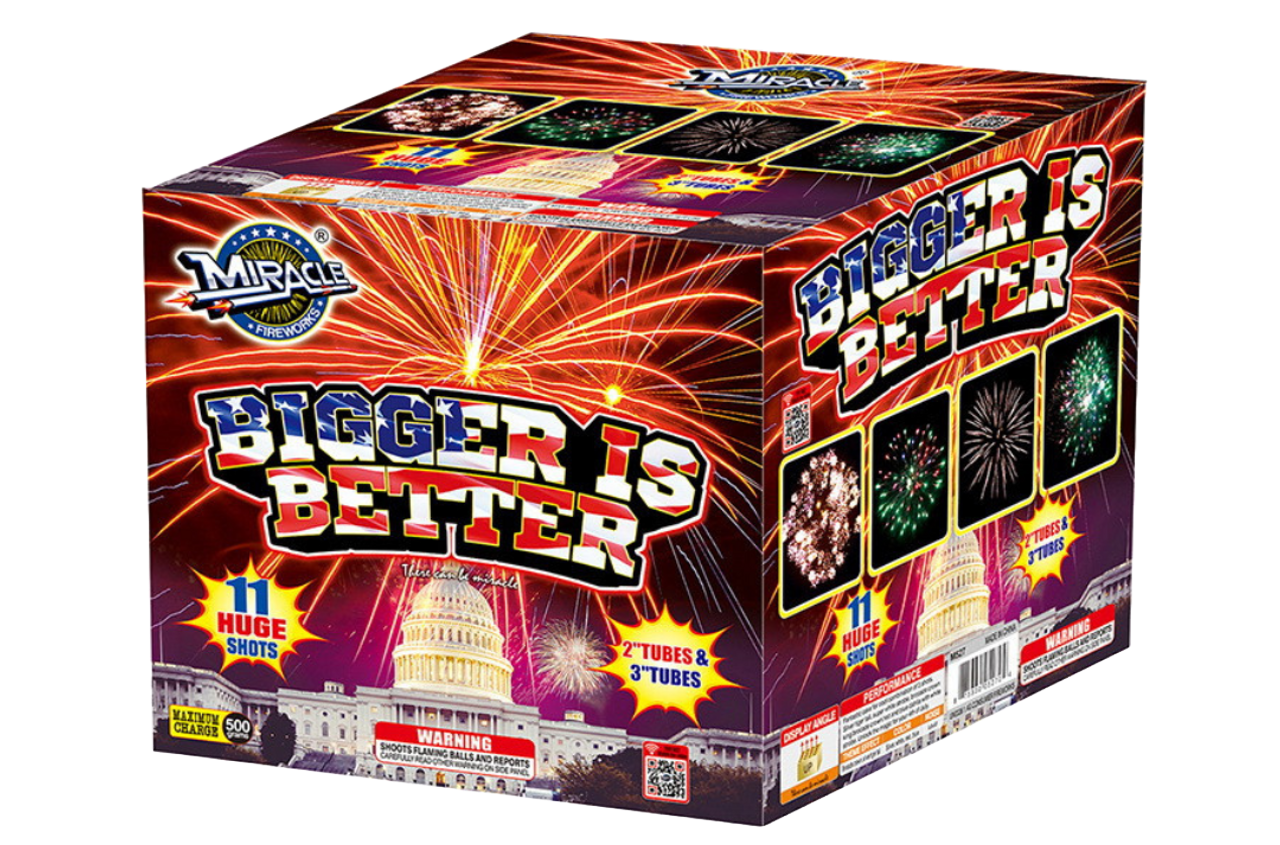 Bigger is better - 500g - Finale Power -11 Giant Shots