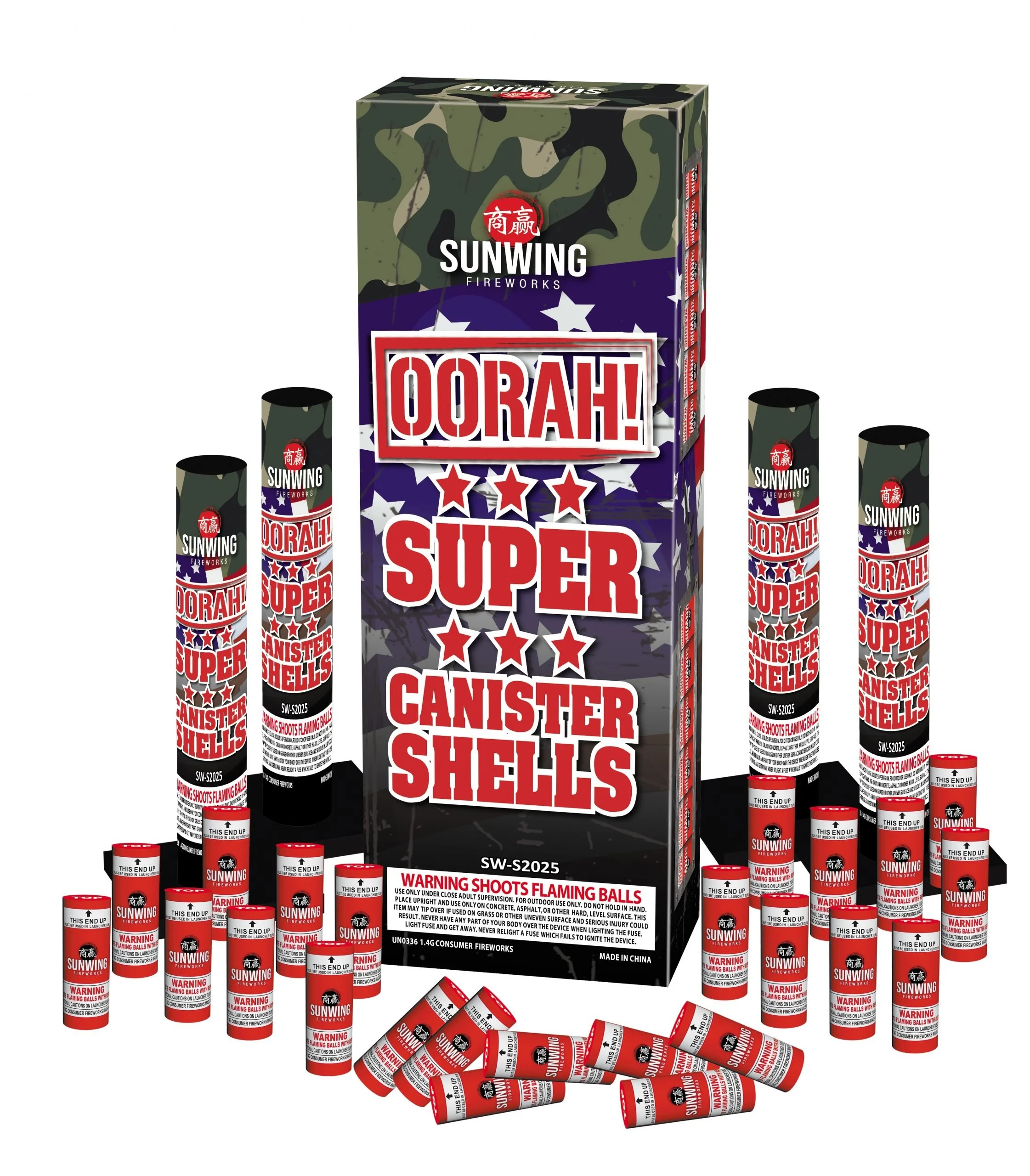 OORAH SUPER Canister Shells (24 Shells)