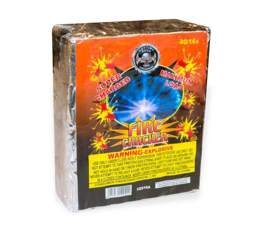 Firecracker Brick - Cutting Edge Fireworks 40/16s