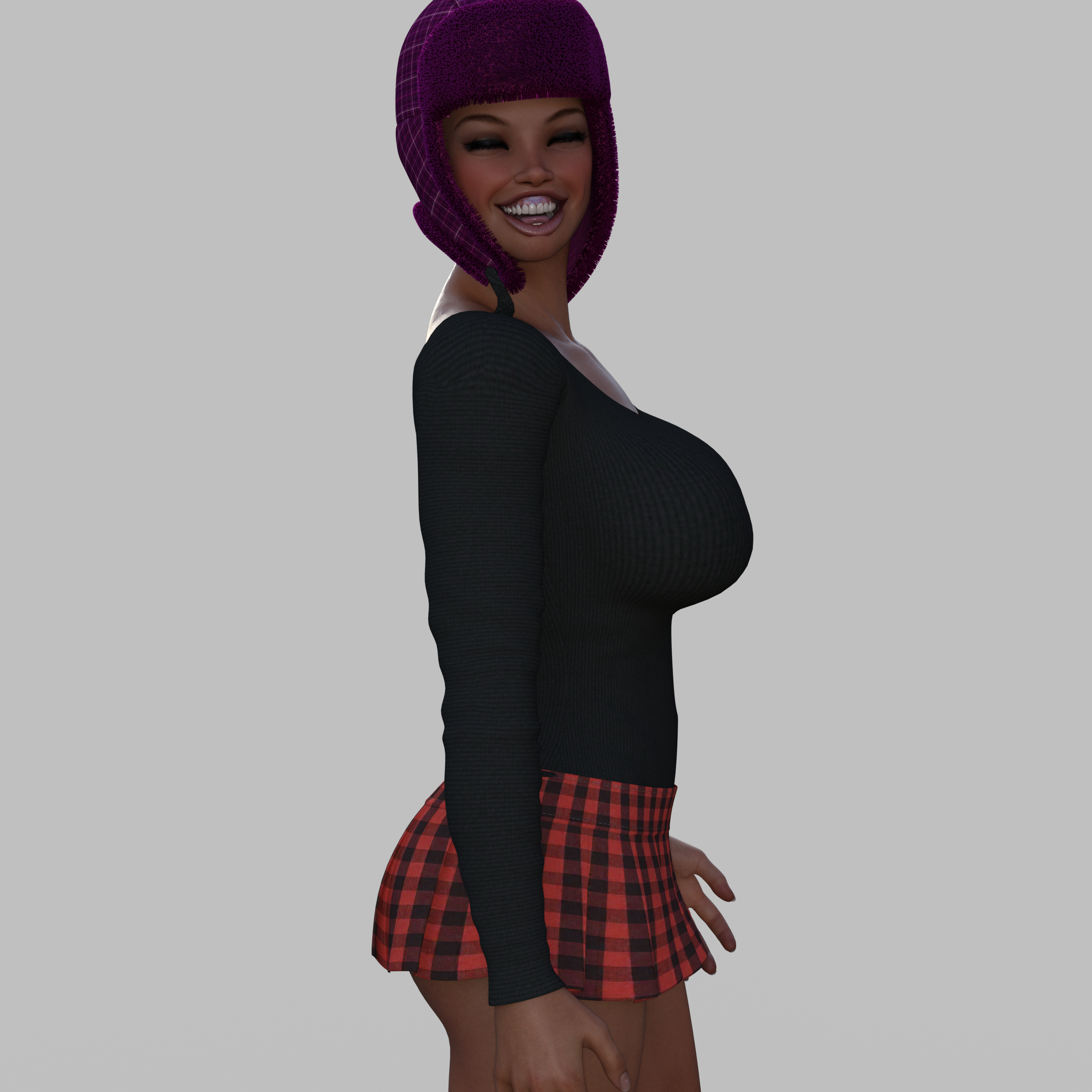 Maria video game character from Cadulium.