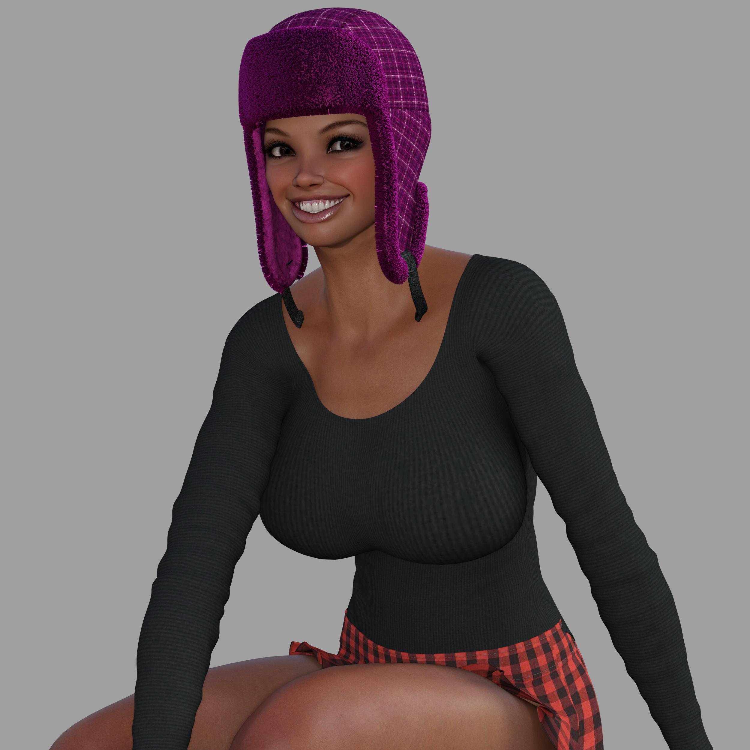 Maria video game character from Cadulium.