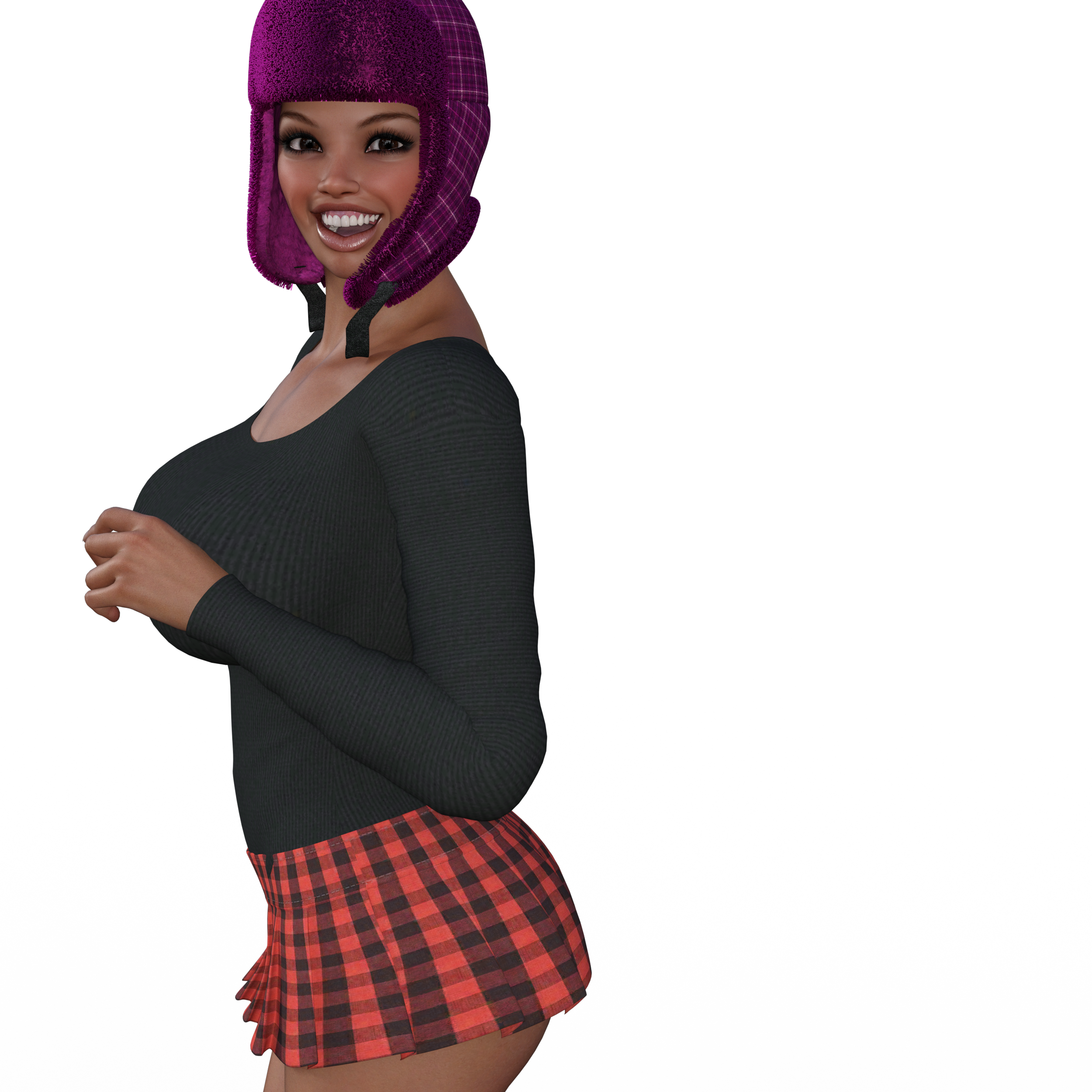 Maria video game character from Cadulium.