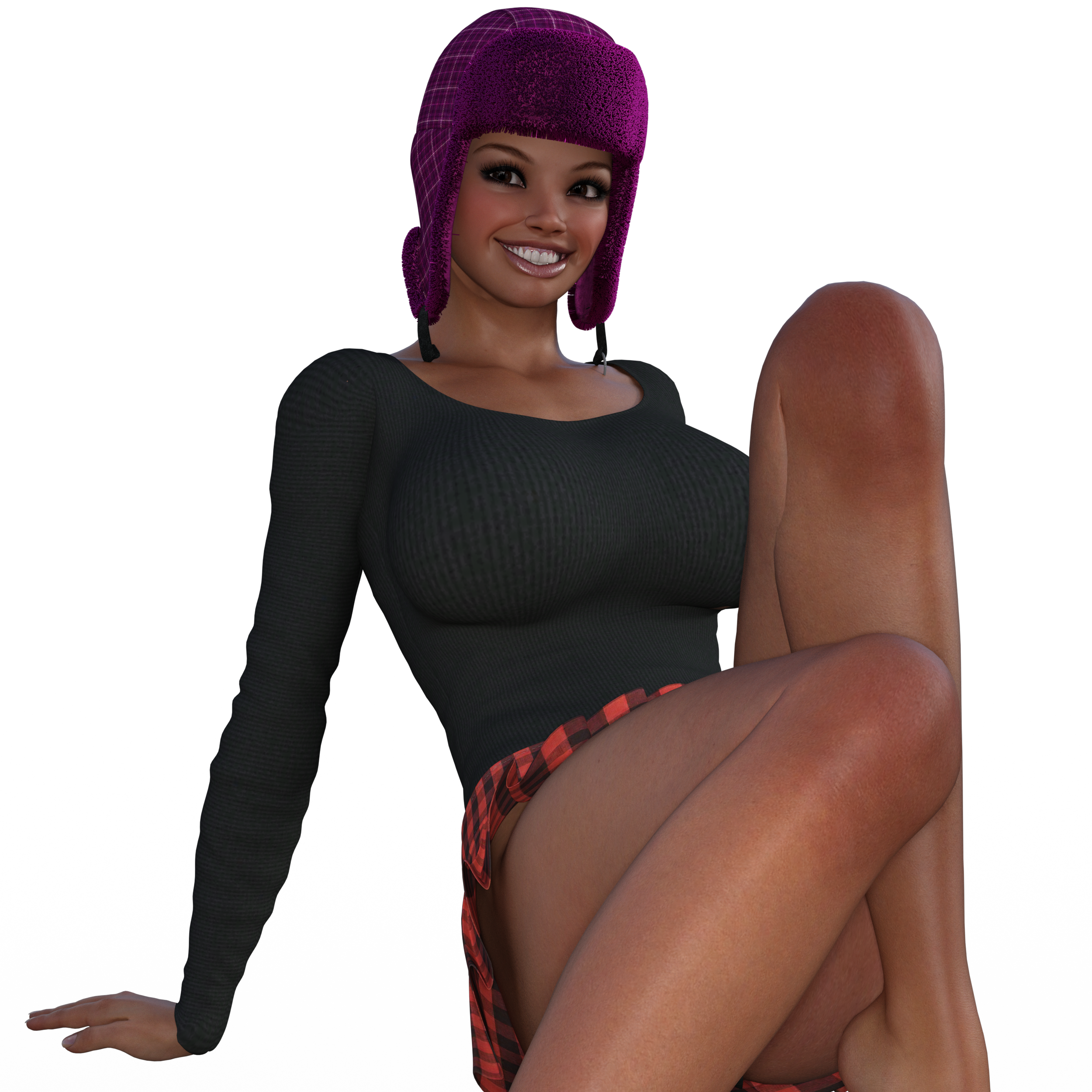 Maria video game character from Cadulium.