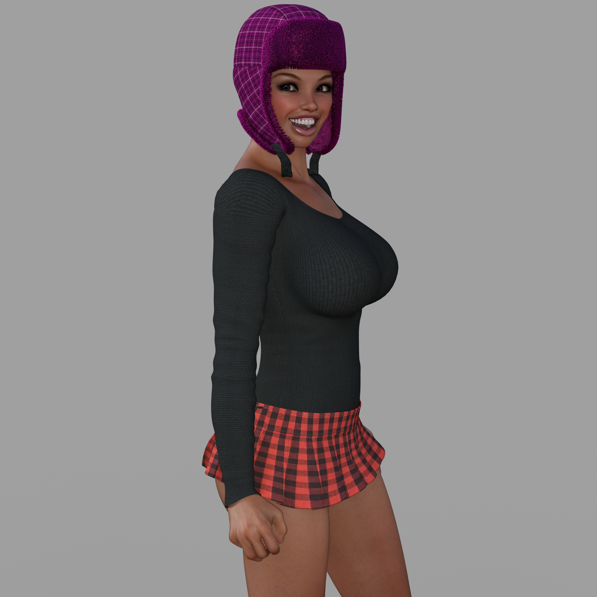 Maria video game character from Cadulium.