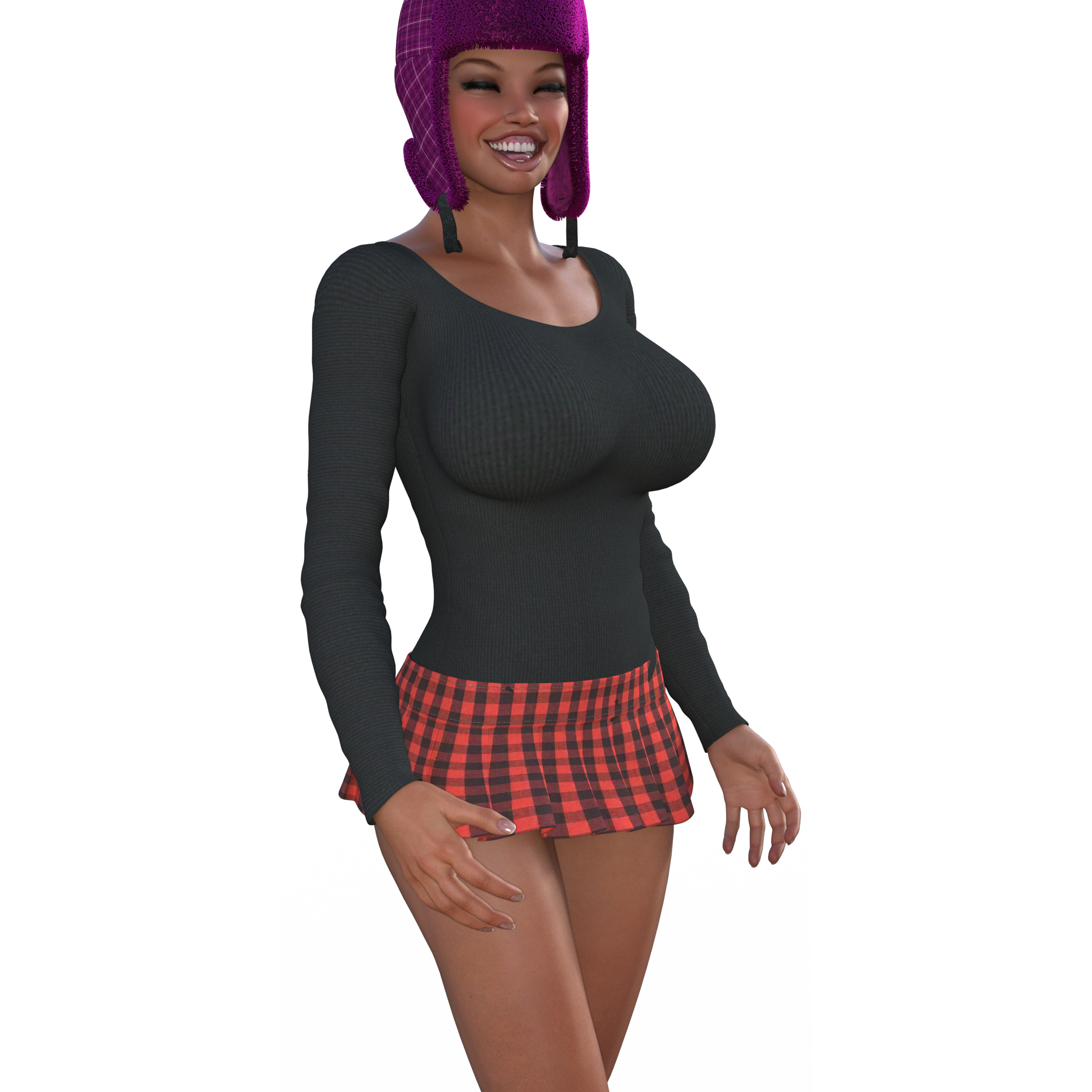 Maria video game character from Cadulium.