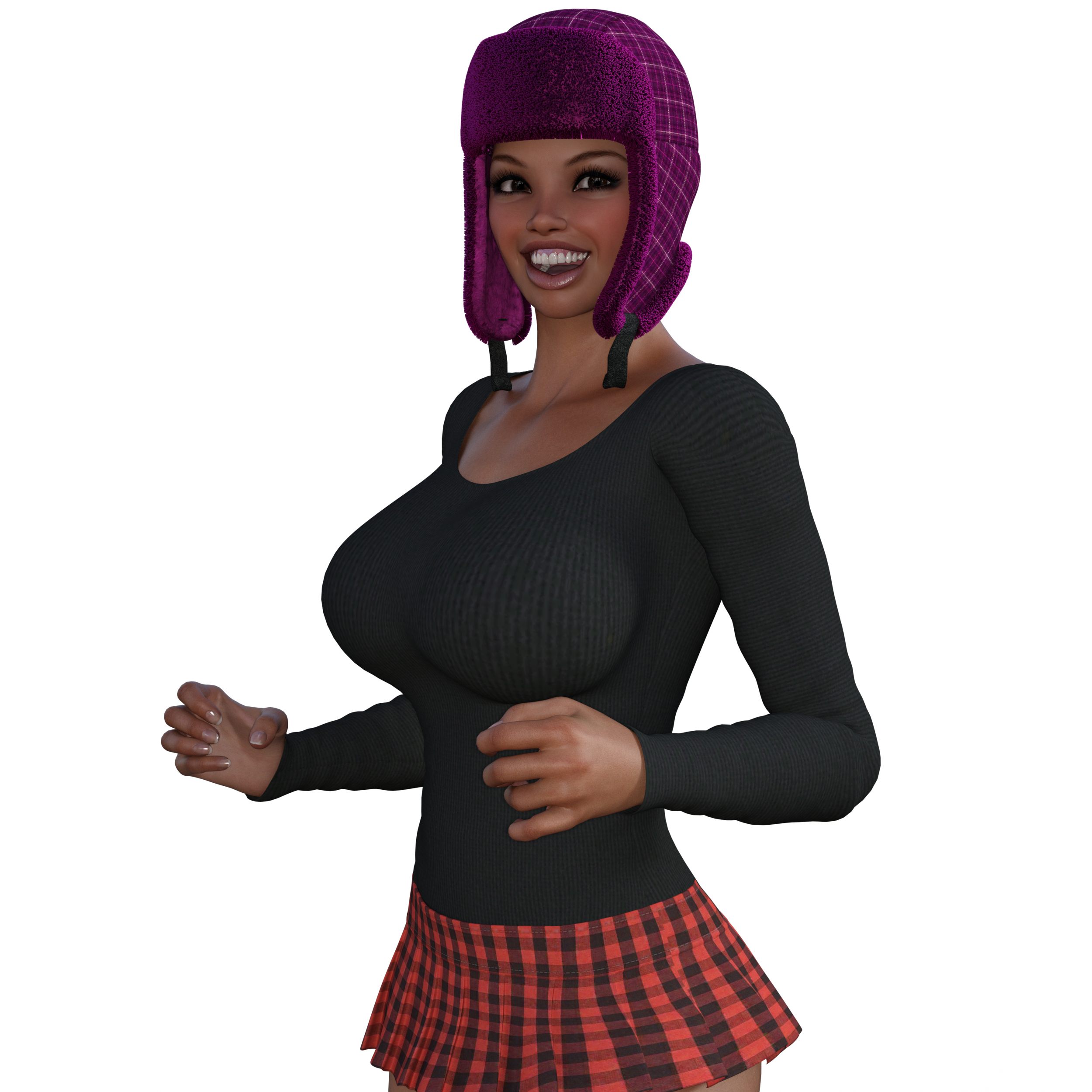 Maria video game character from Cadulium.