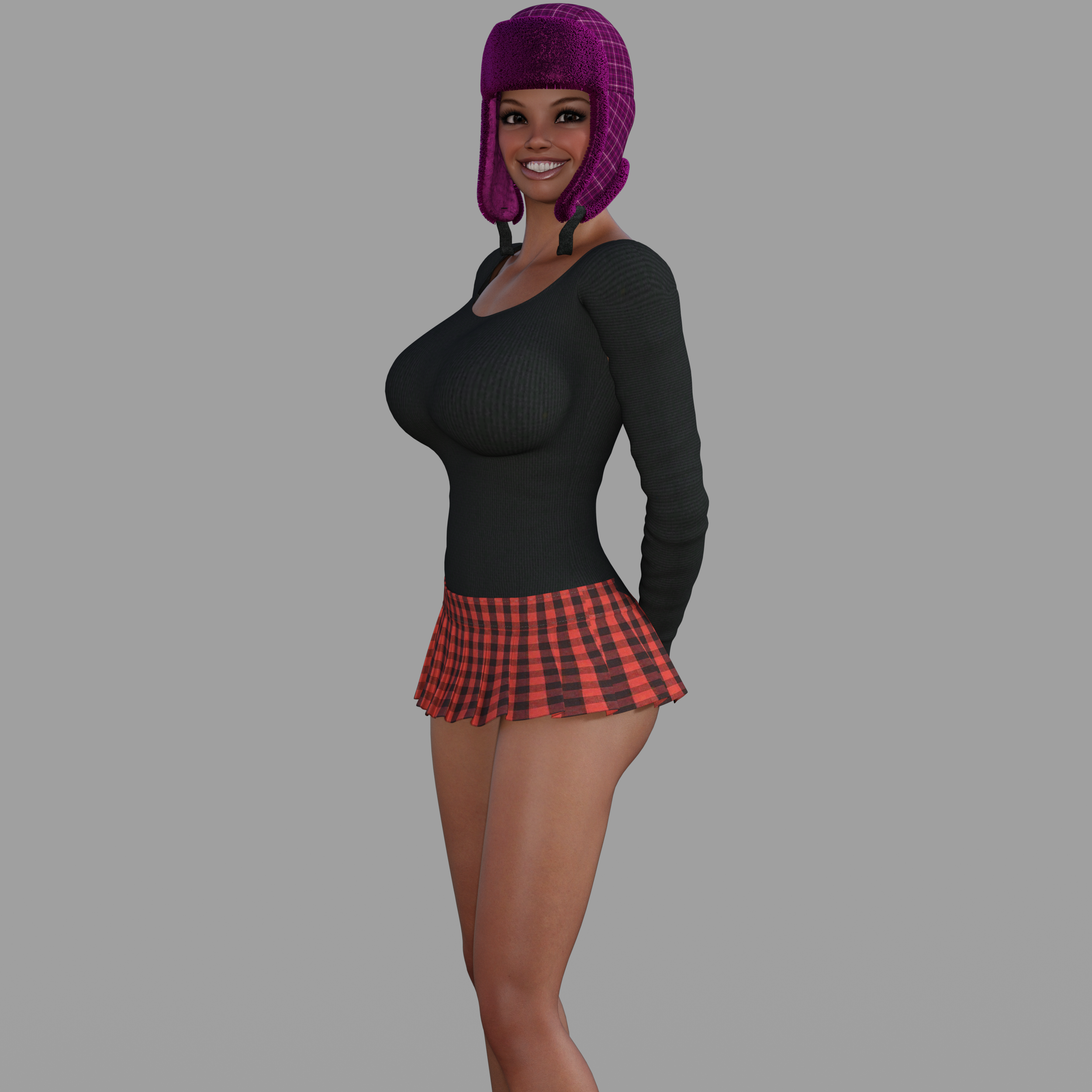 Maria video game character from Cadulium.