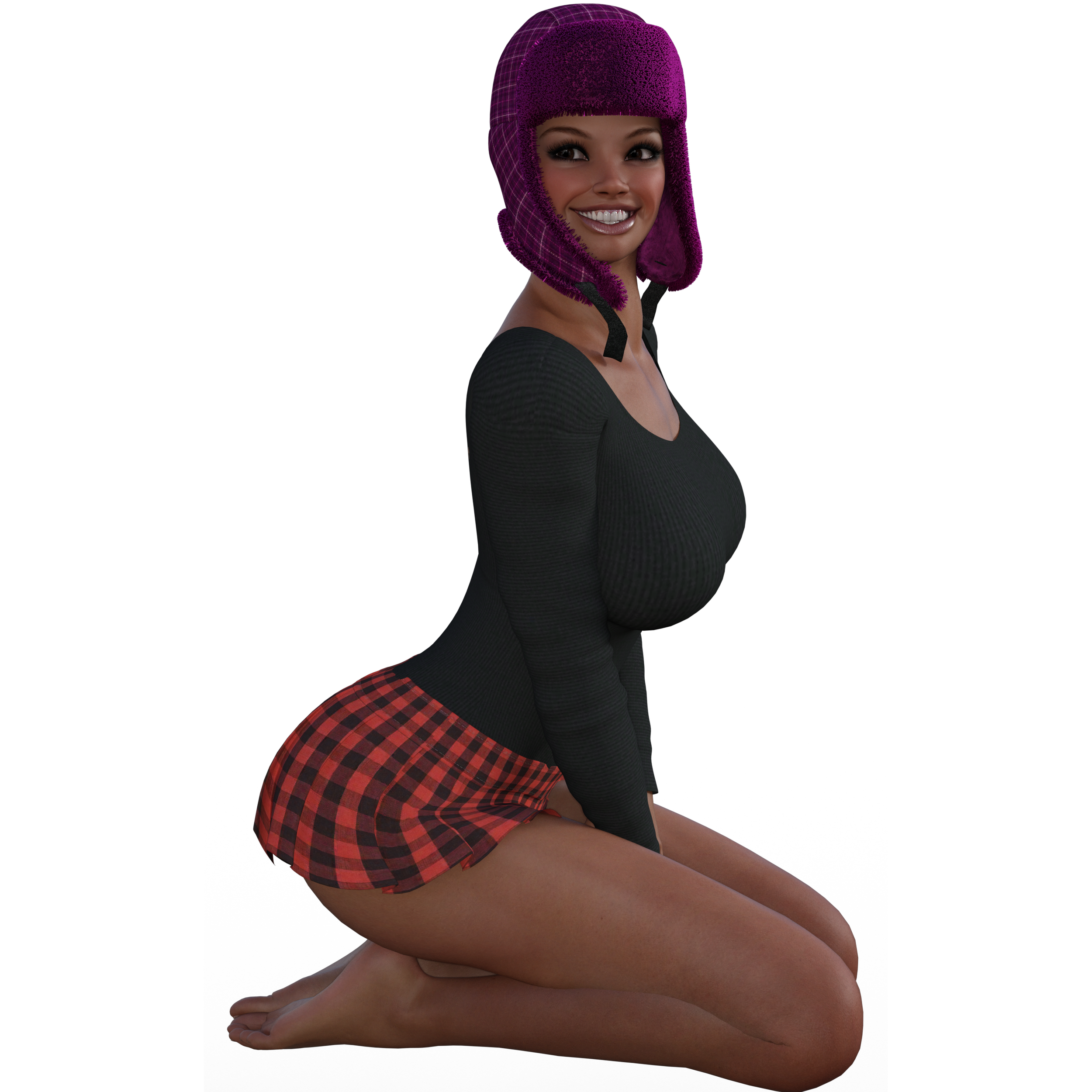 Maria video game character from Cadulium.