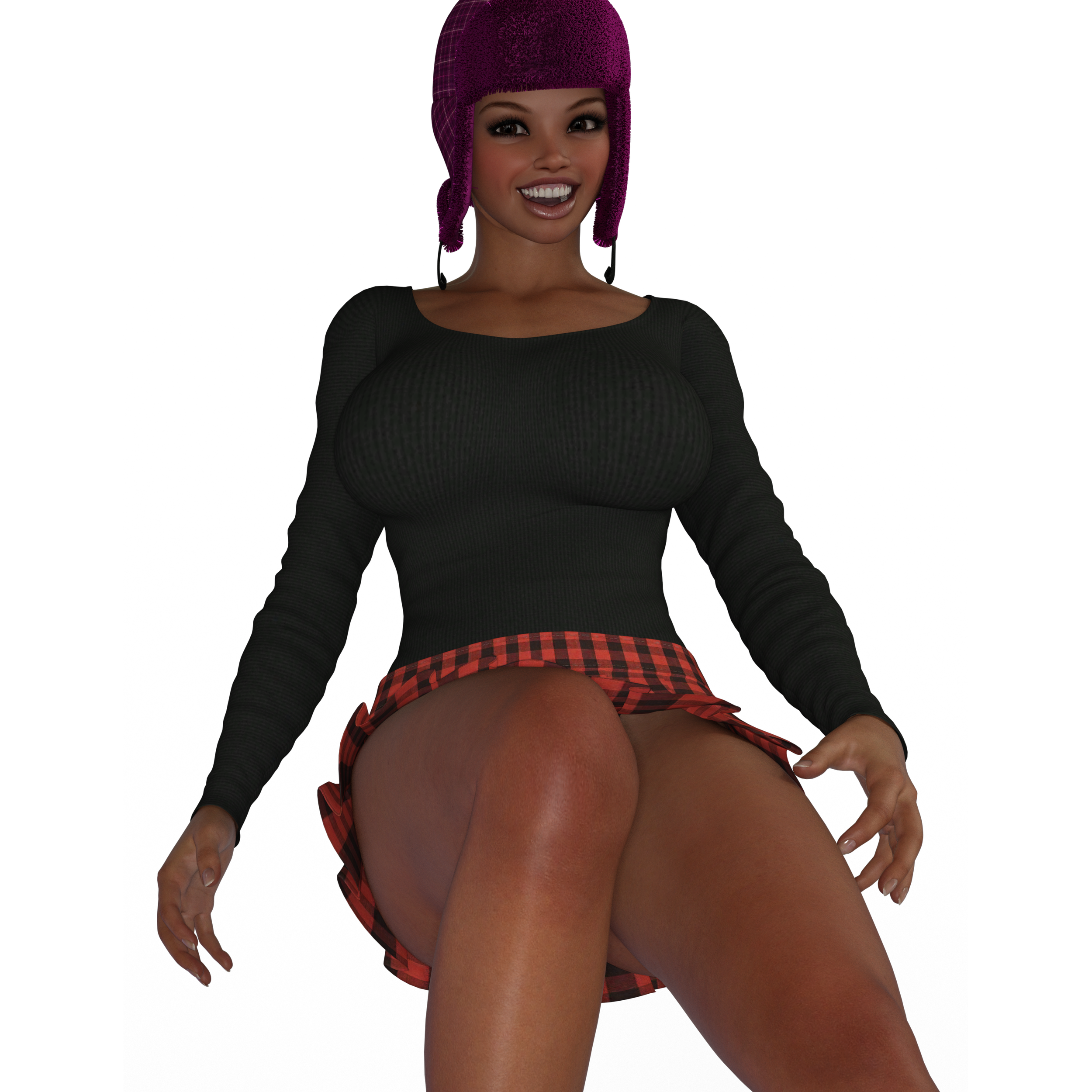 Maria video game character from Cadulium.