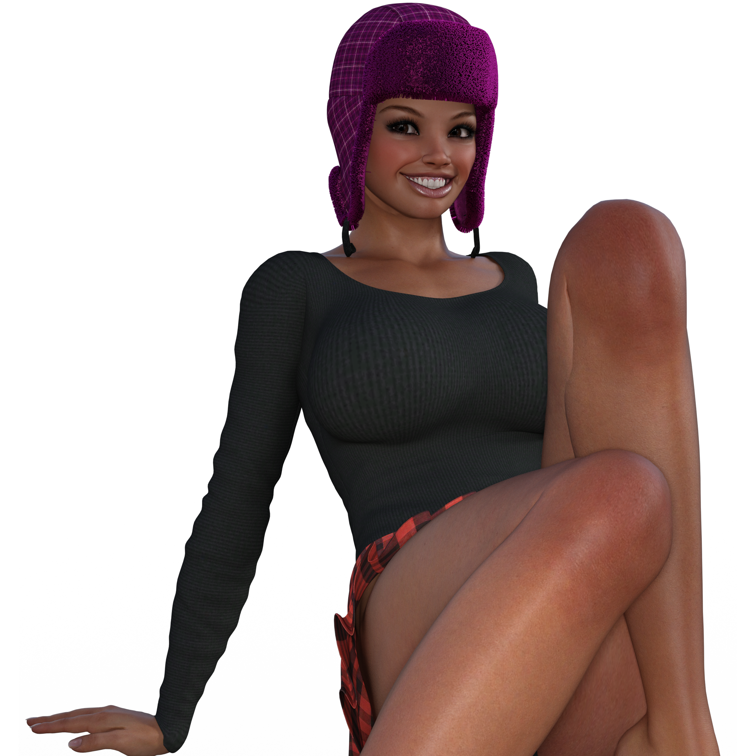 Maria video game character from Cadulium.