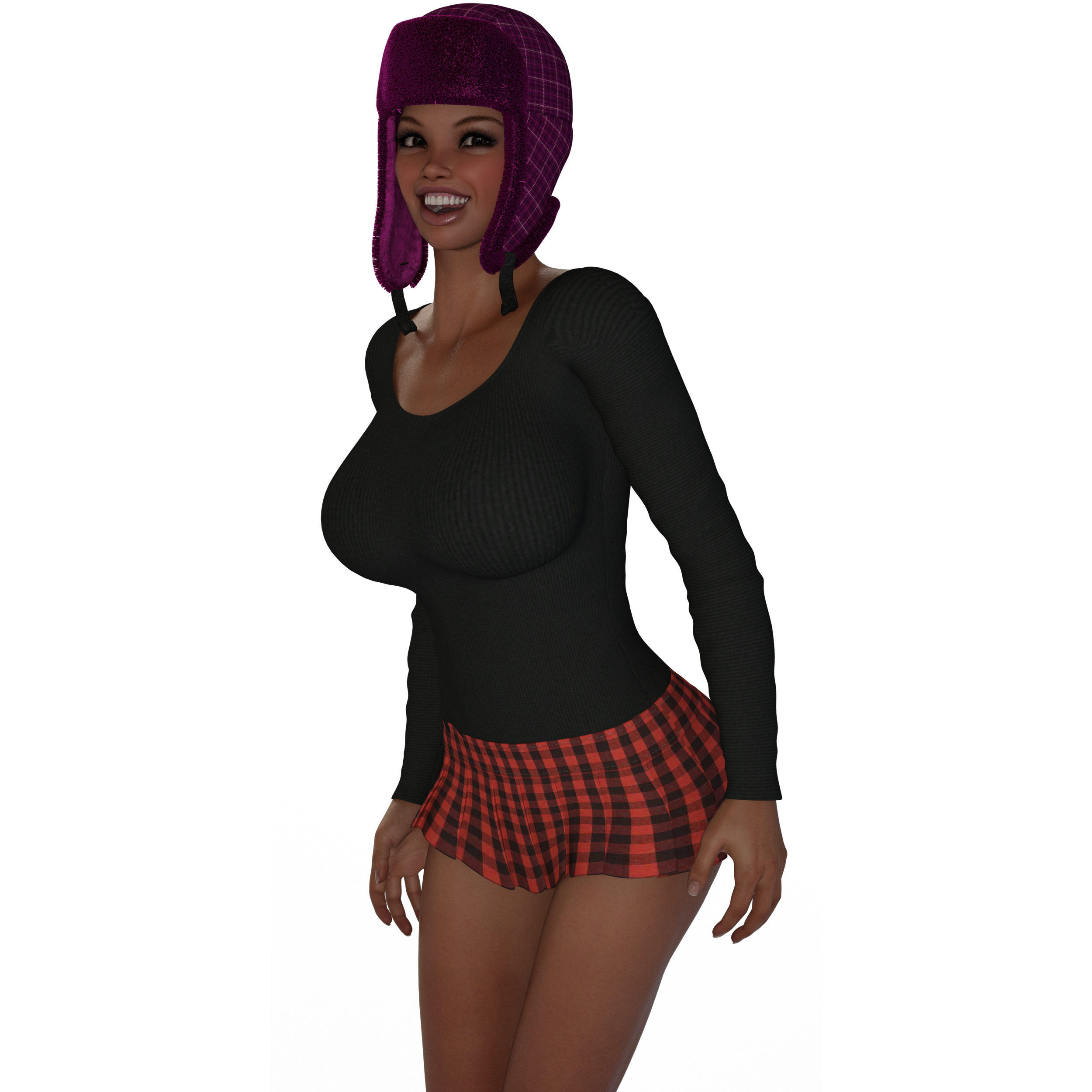 Maria video game character from Cadulium.