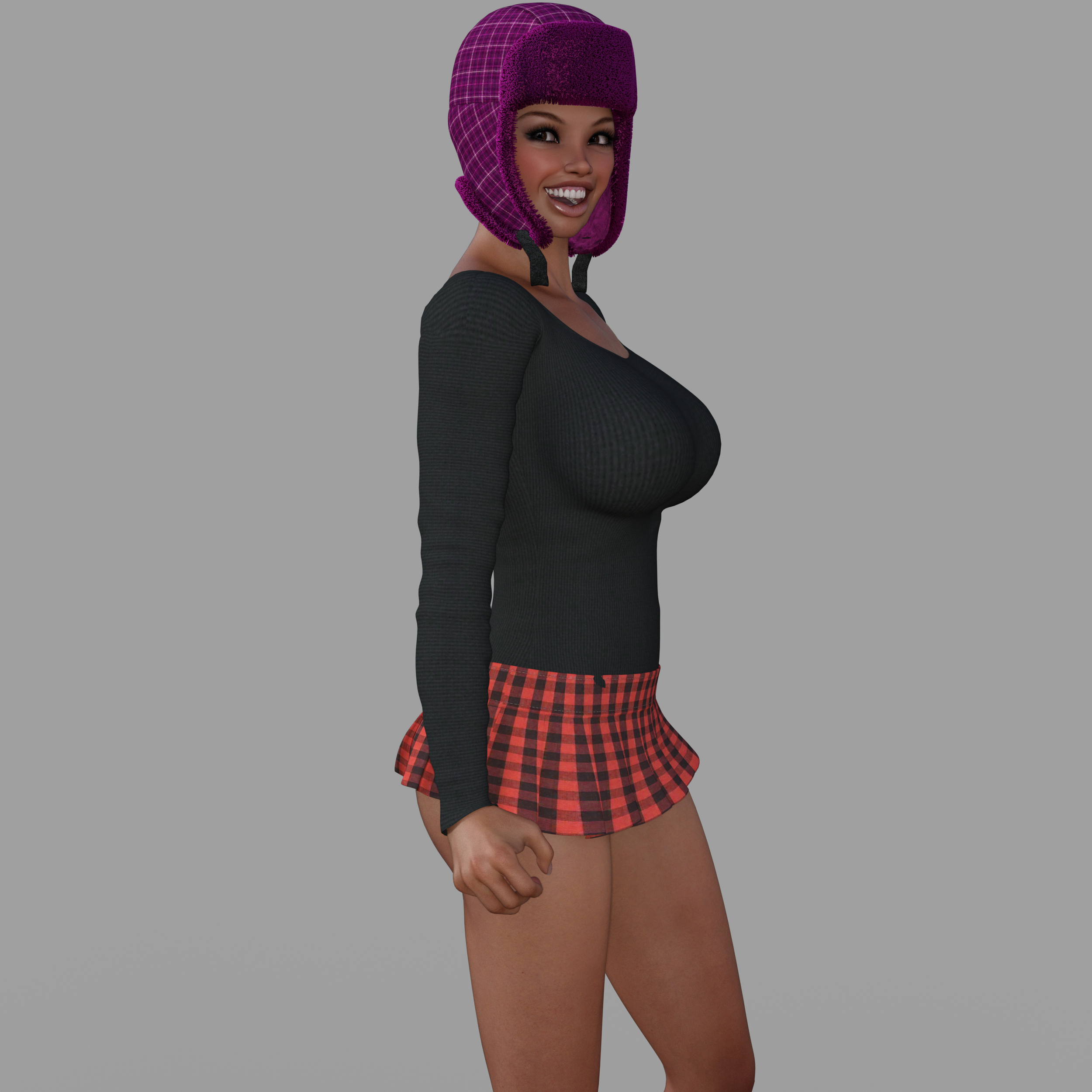 Maria video game character from Cadulium.