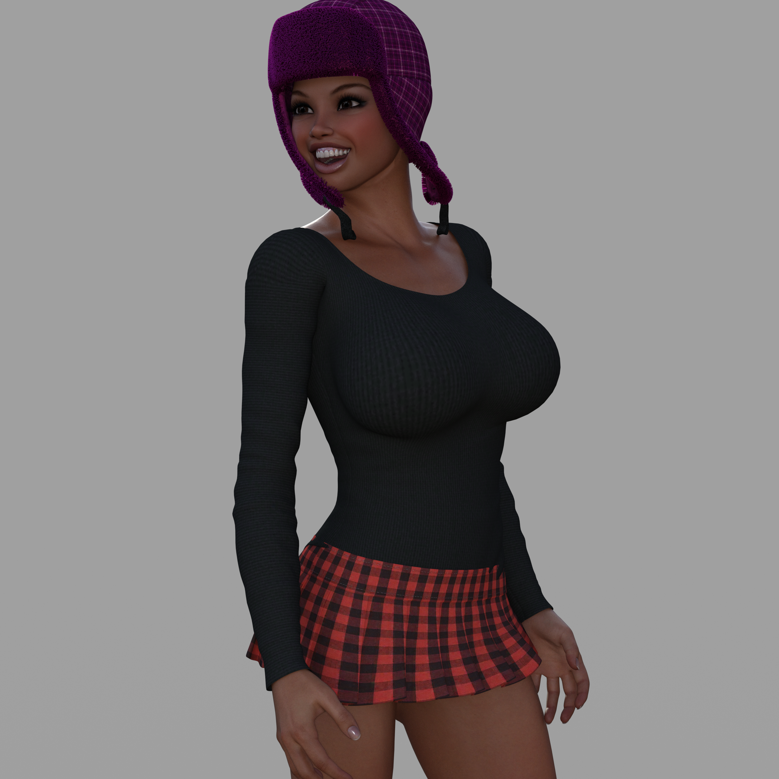 Maria video game character from Cadulium.