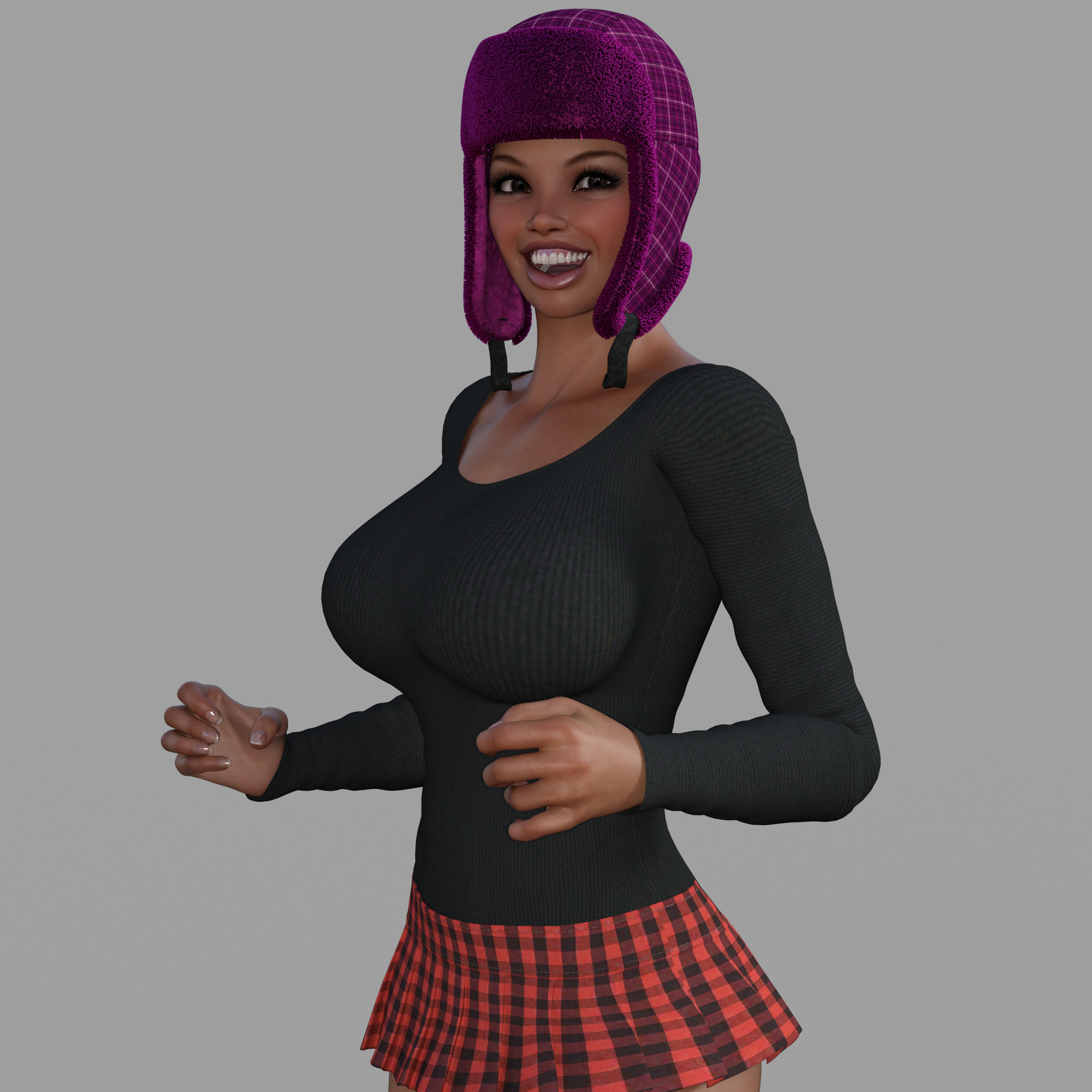 Maria video game character from Cadulium.