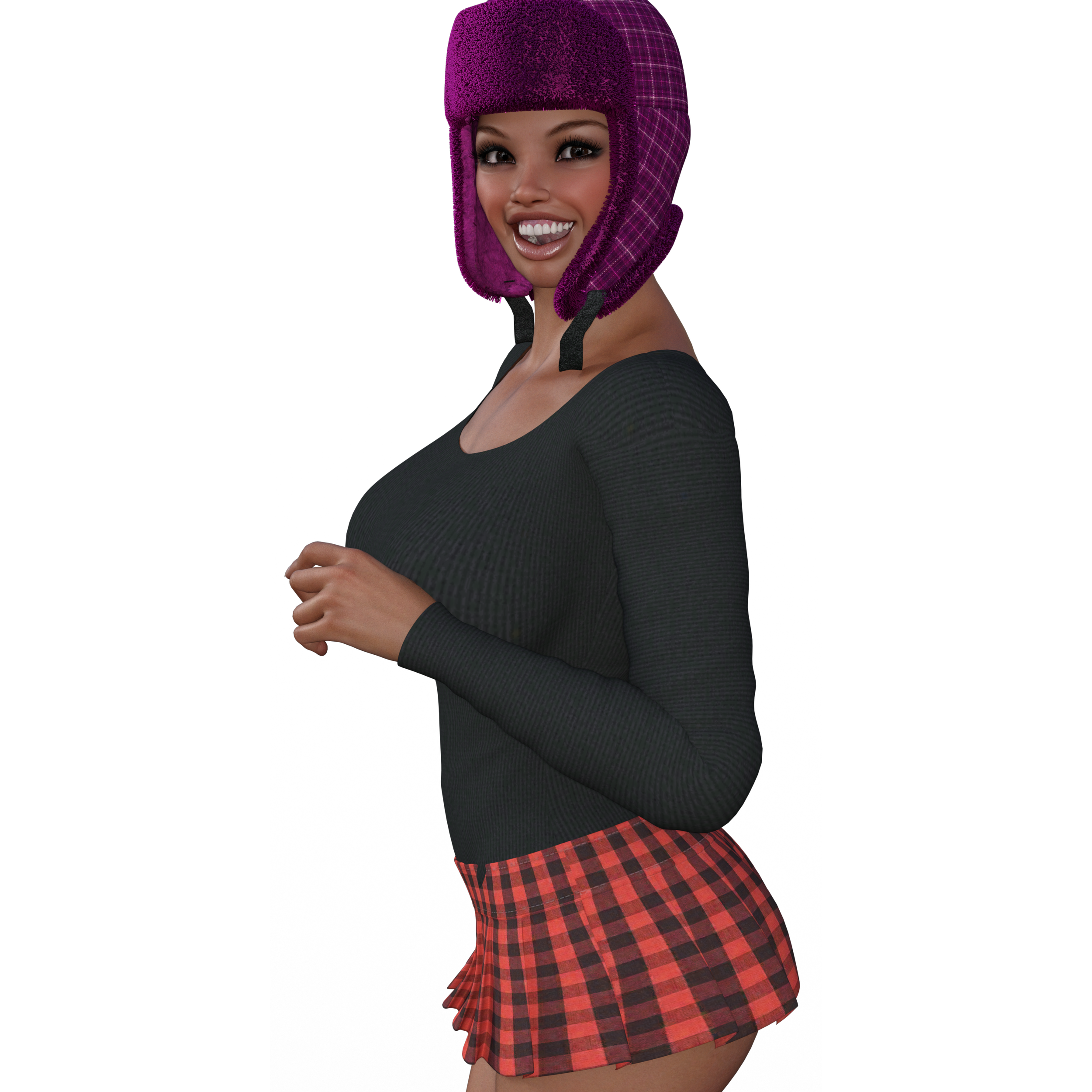 Maria video game character from Cadulium.