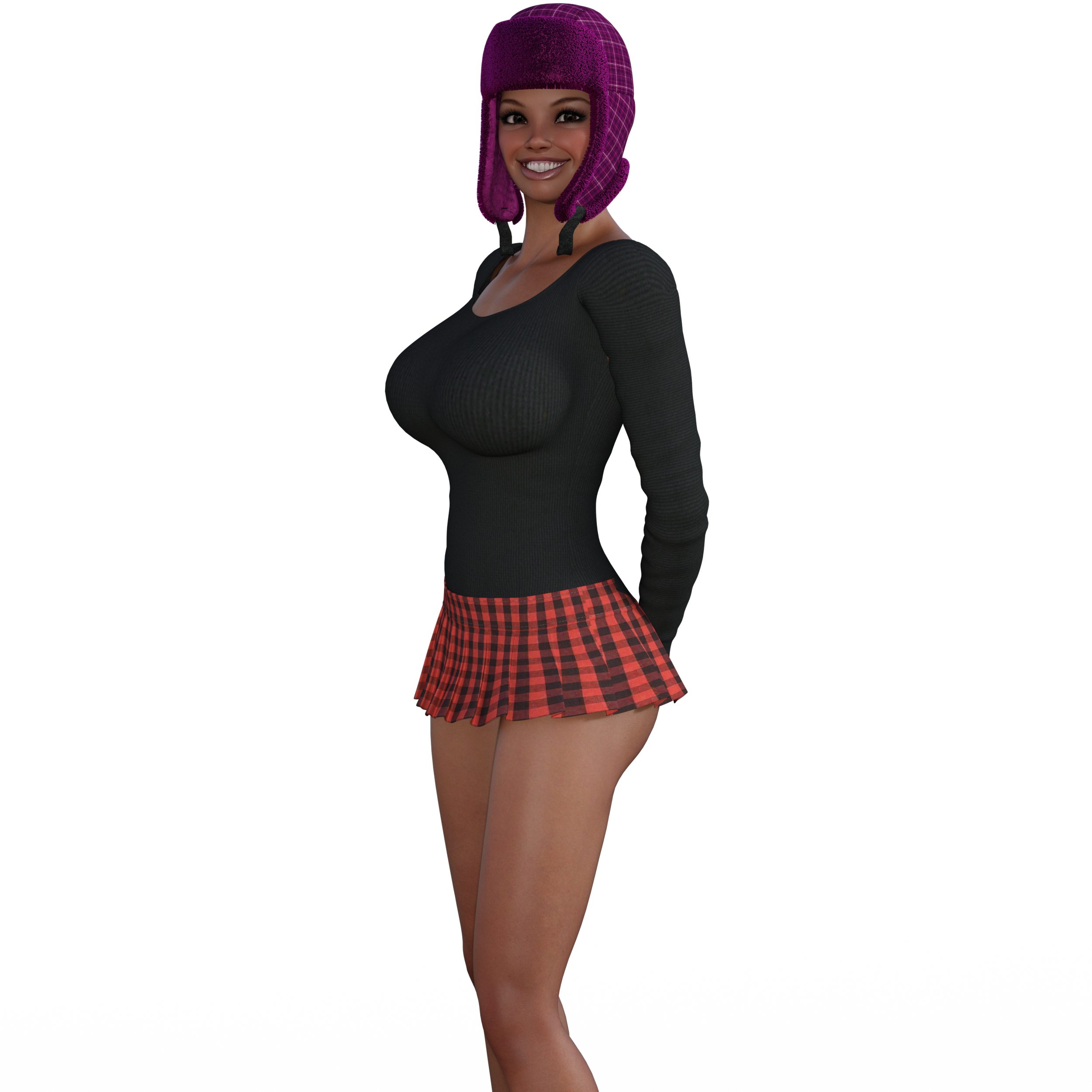 Maria video game character from Cadulium.