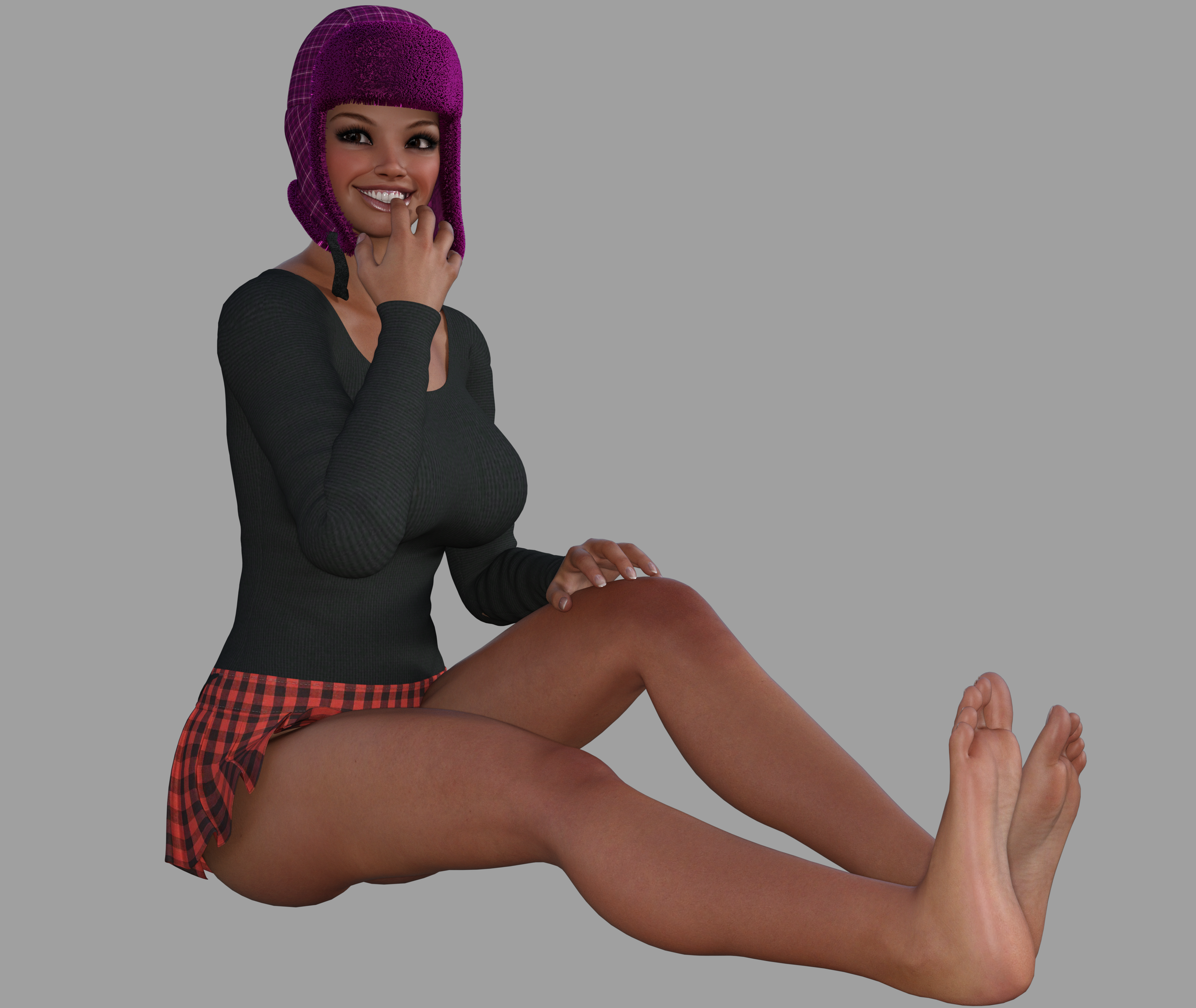 Maria video game character from Cadulium.