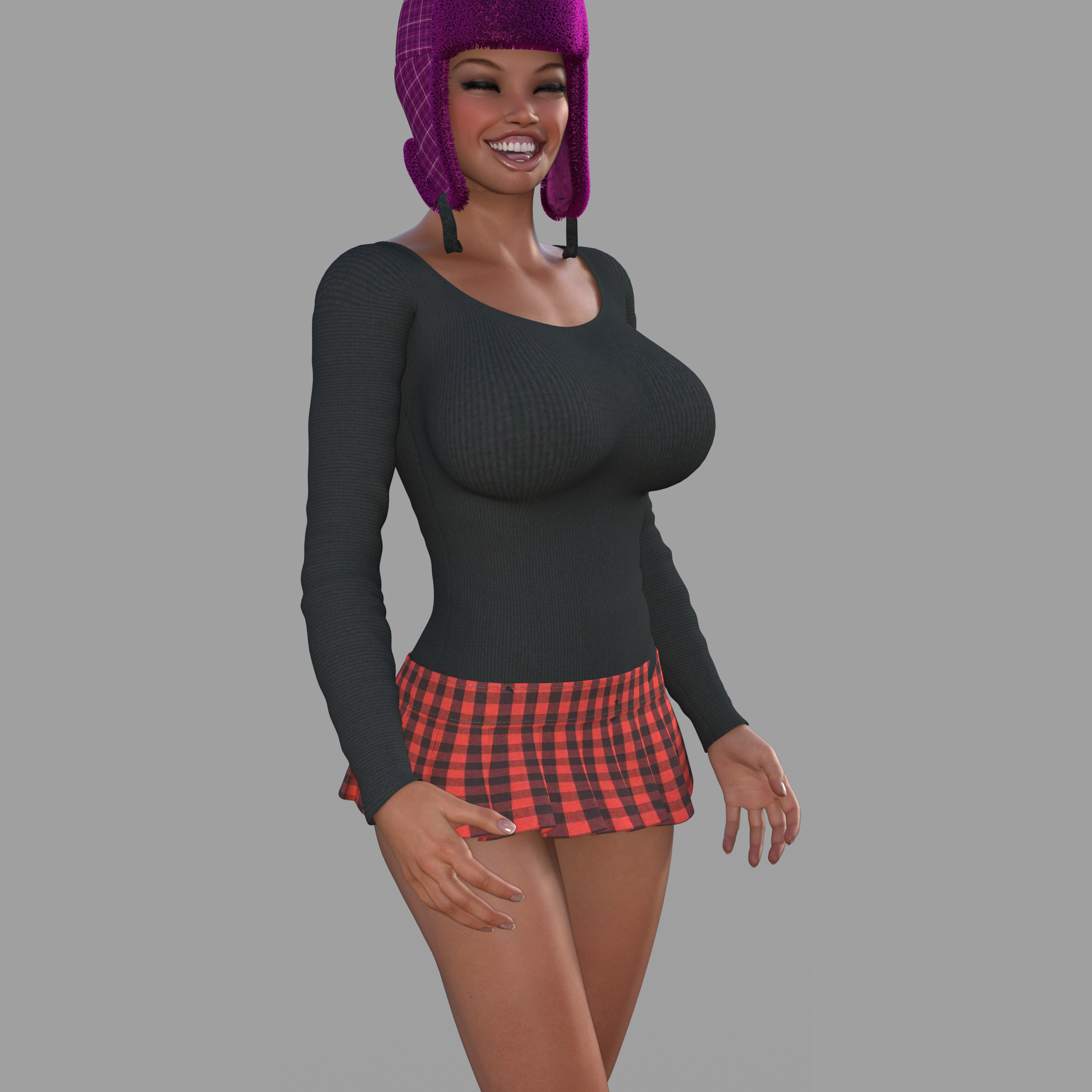 Maria video game character from Cadulium.