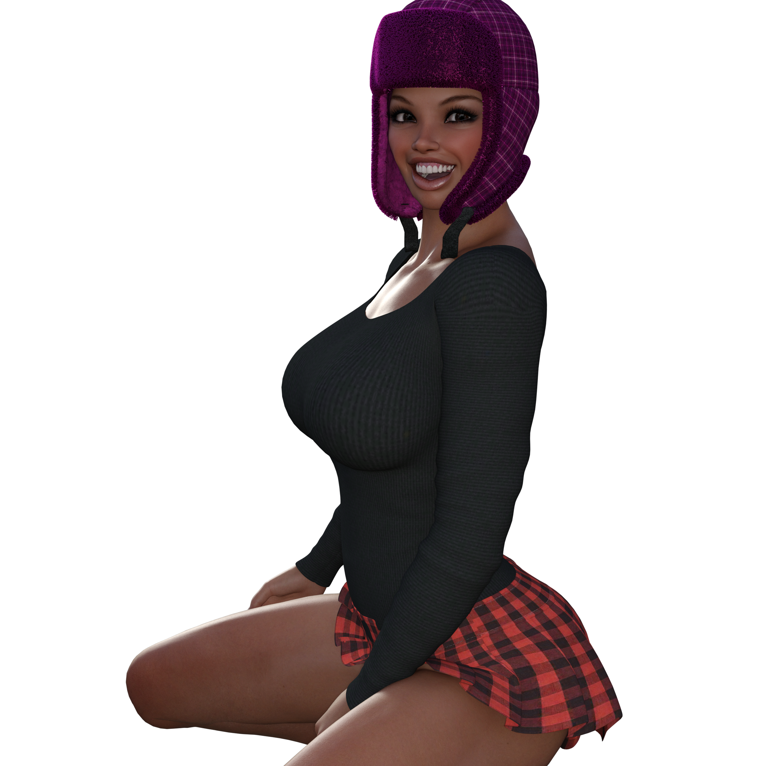 Maria video game character from Cadulium.