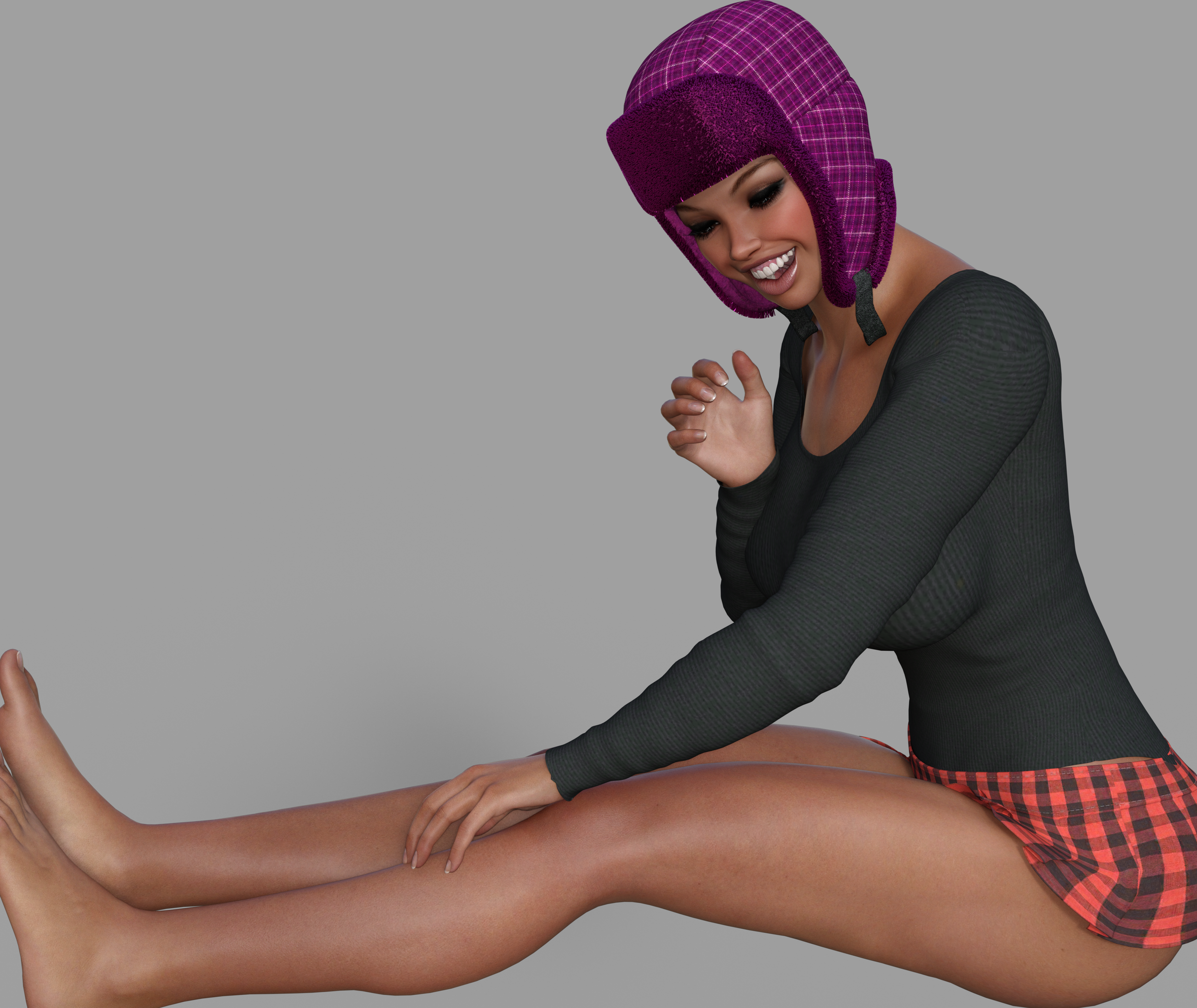 Maria video game character from Cadulium.