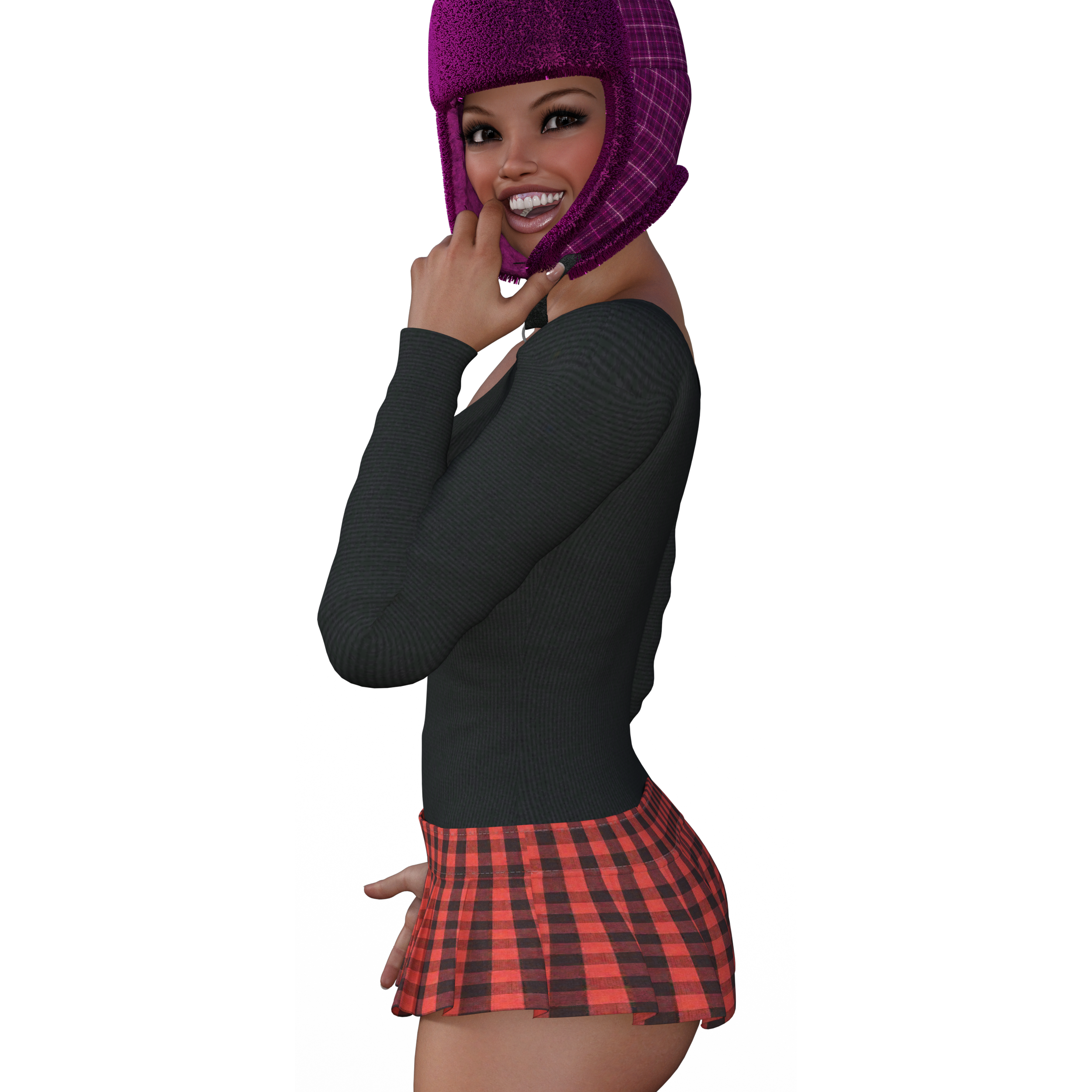 Maria video game character from Cadulium.