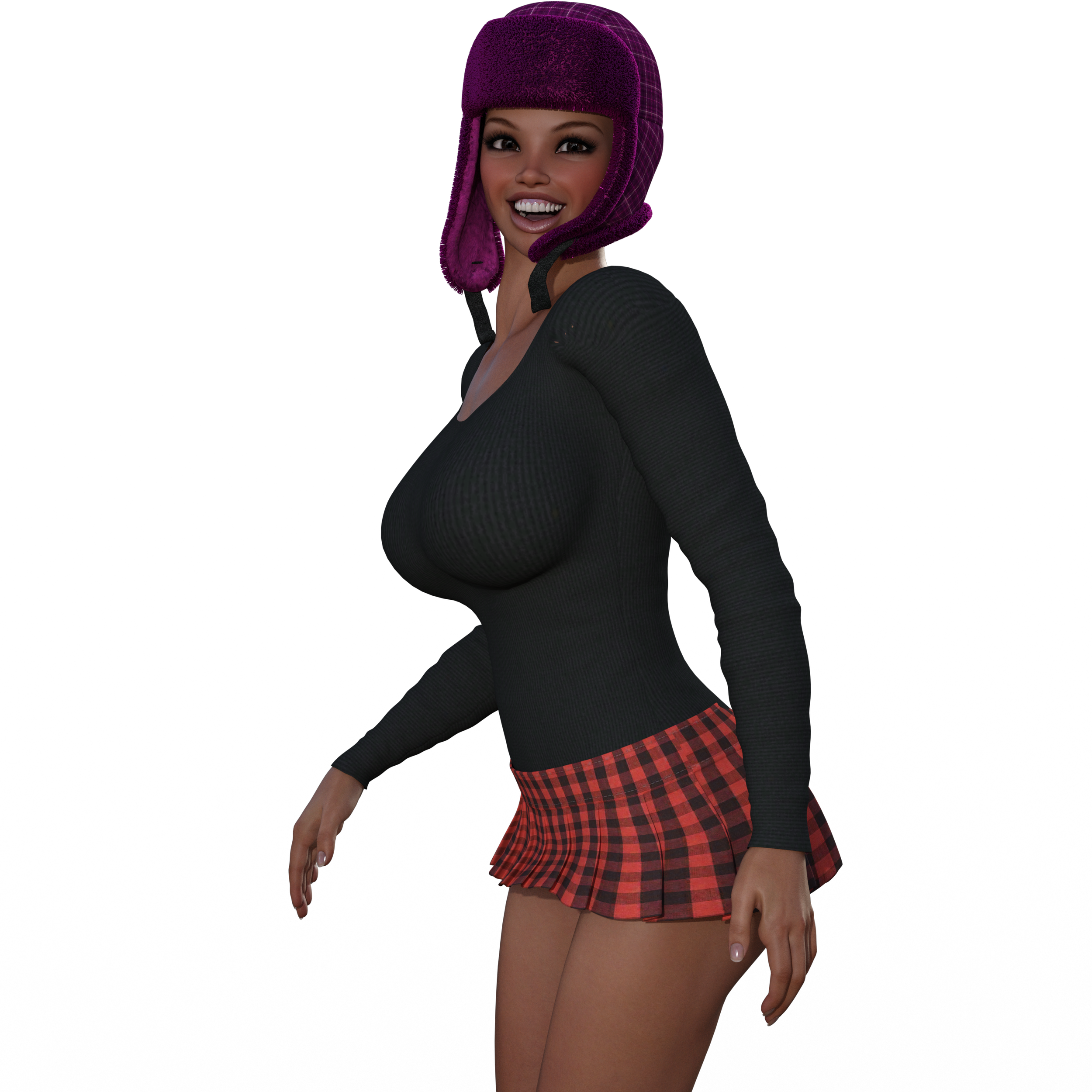 Maria video game character from Cadulium.