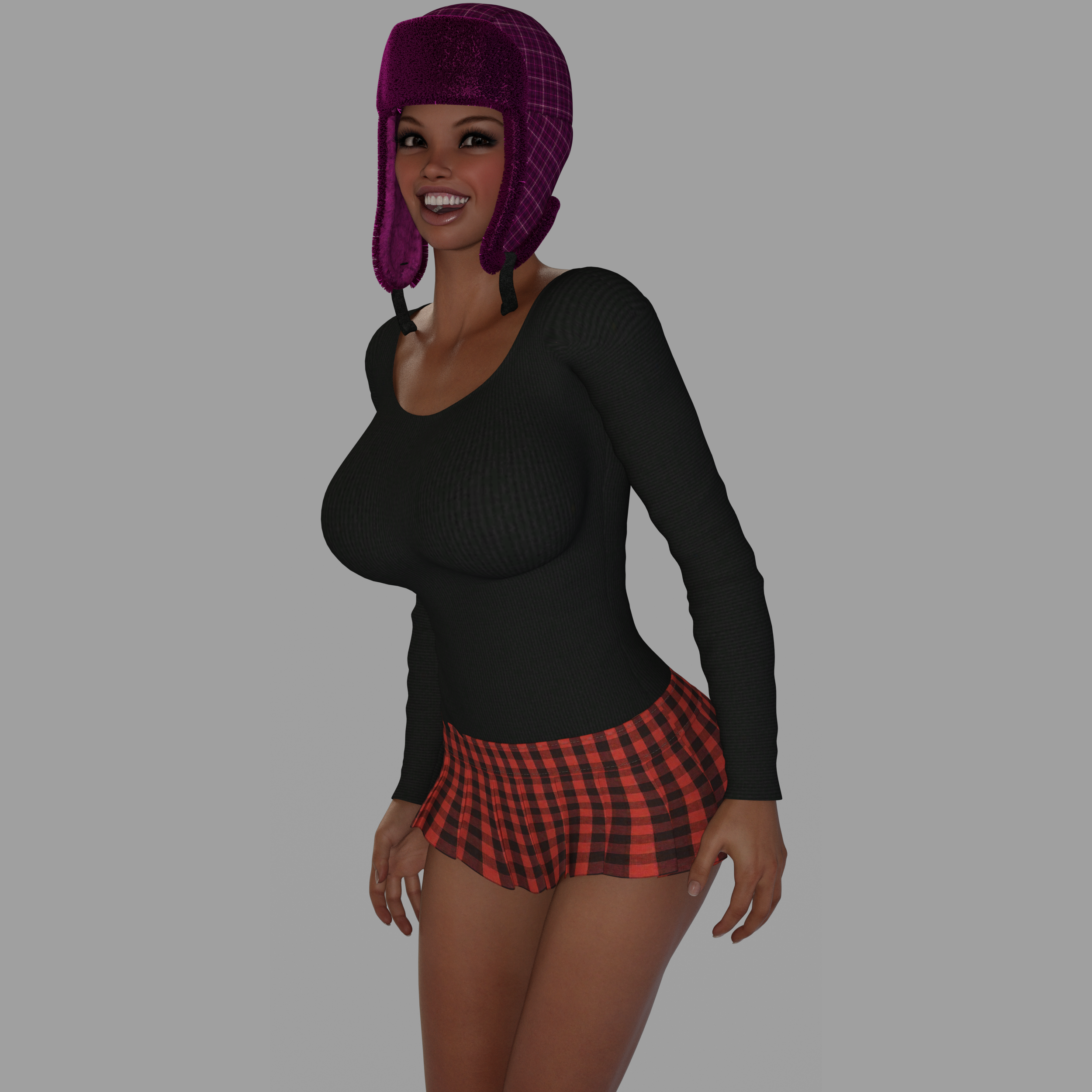 Maria video game character from Cadulium.