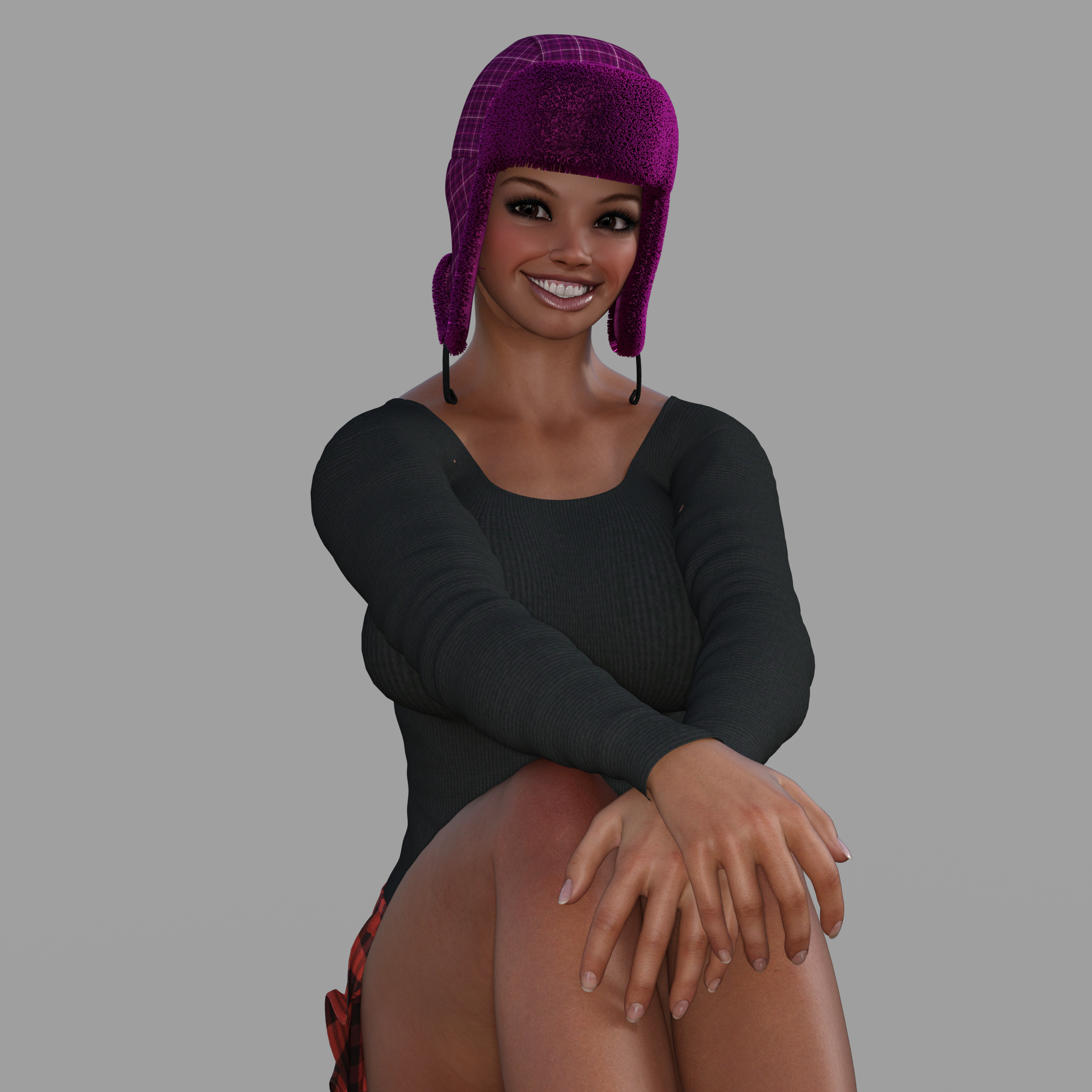 Maria video game character from Cadulium.