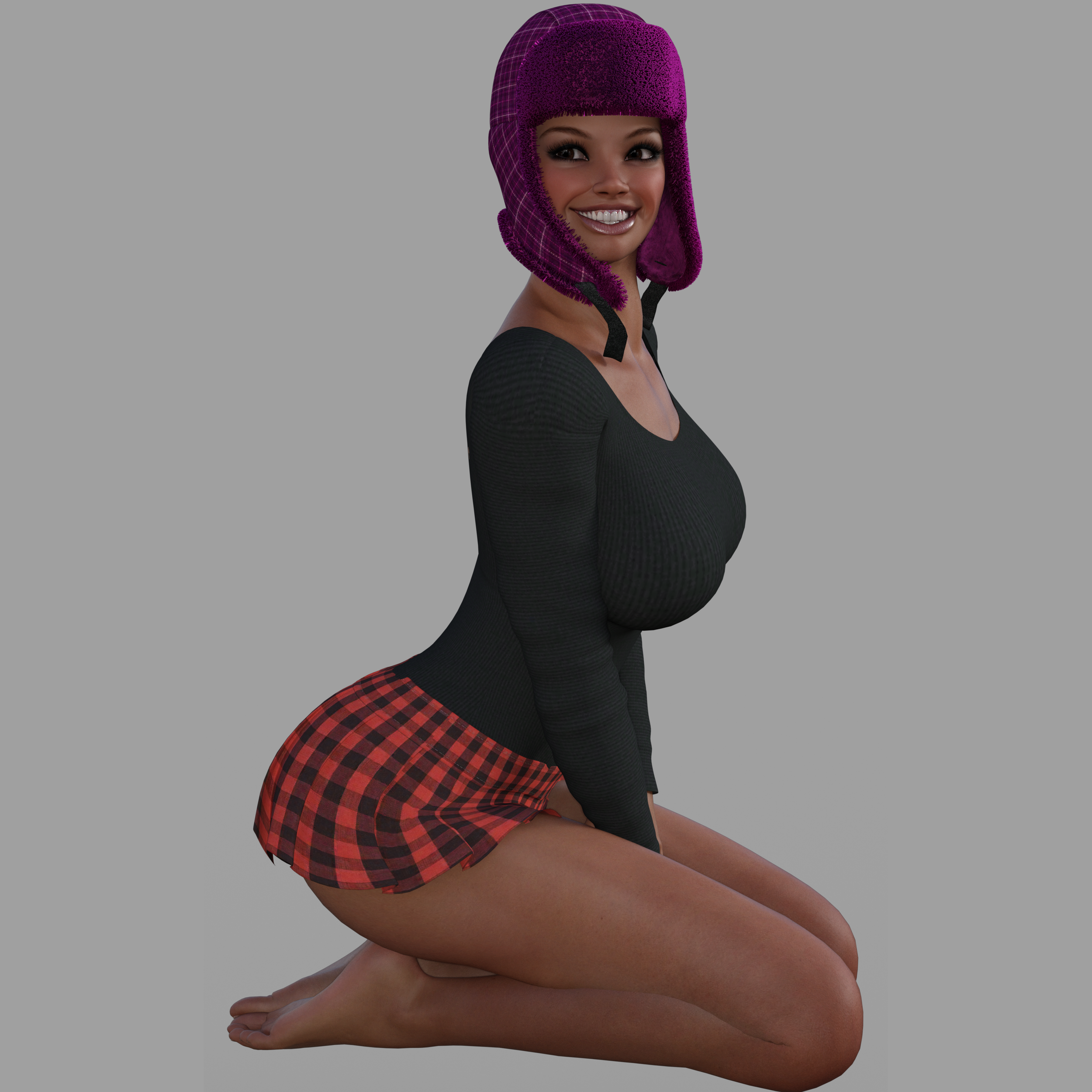 Maria video game character from Cadulium.