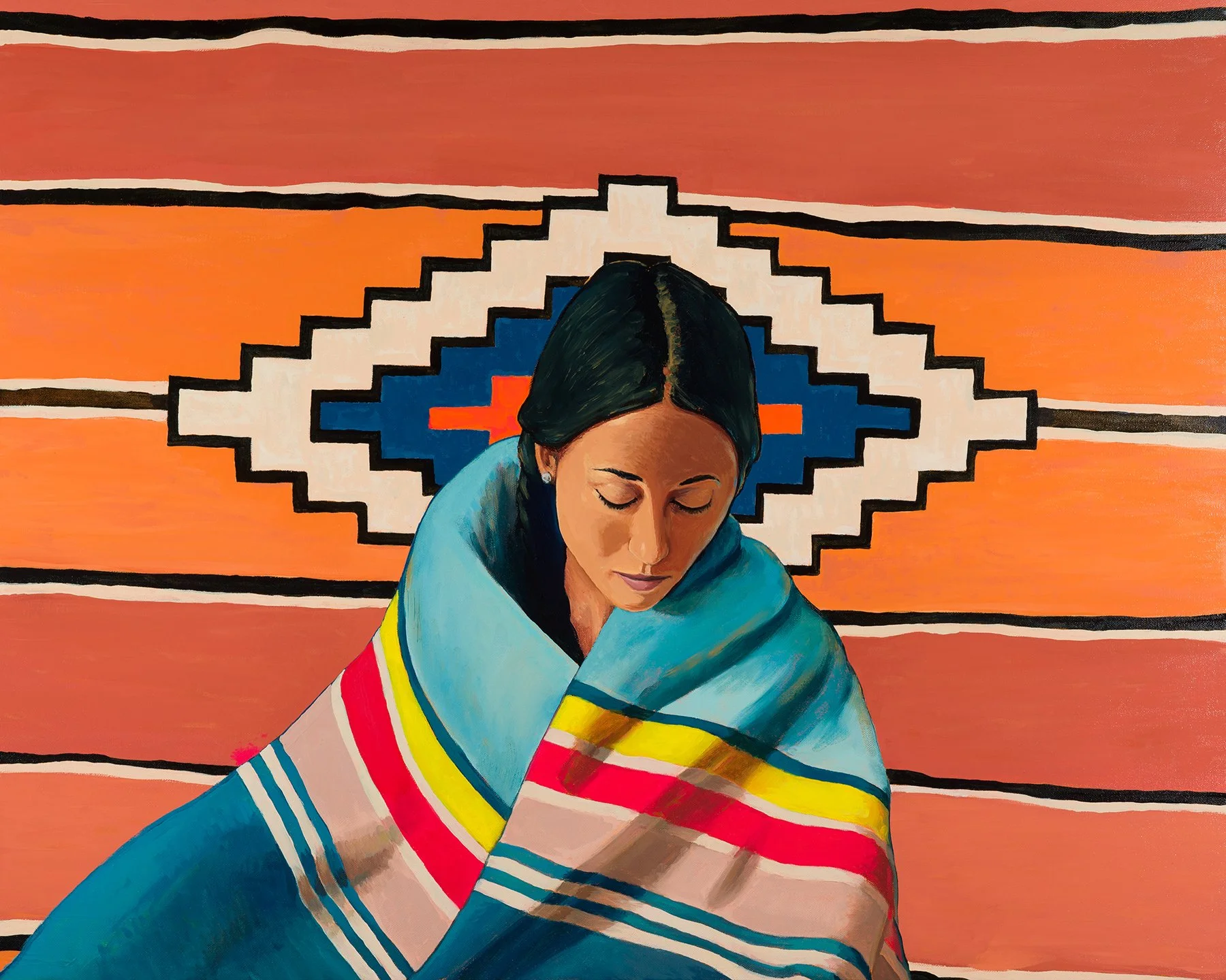 AMERICAN LANDSCAPE NUMBER ONE, 24" x 30", oil on canvas, 2025