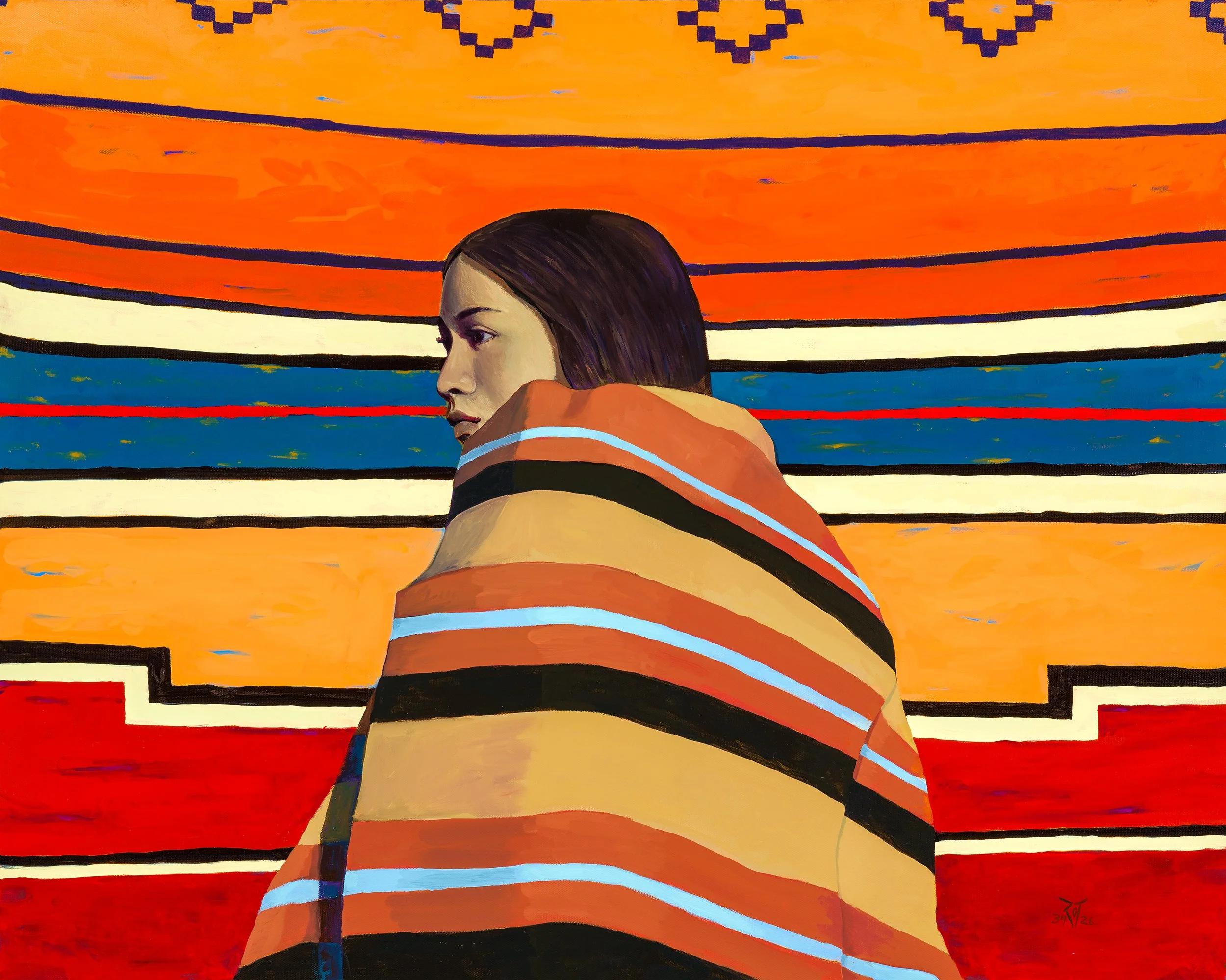 ARIZONA (American Landscape Number Two), 24" x 30", Oil on Canvas, 2026

