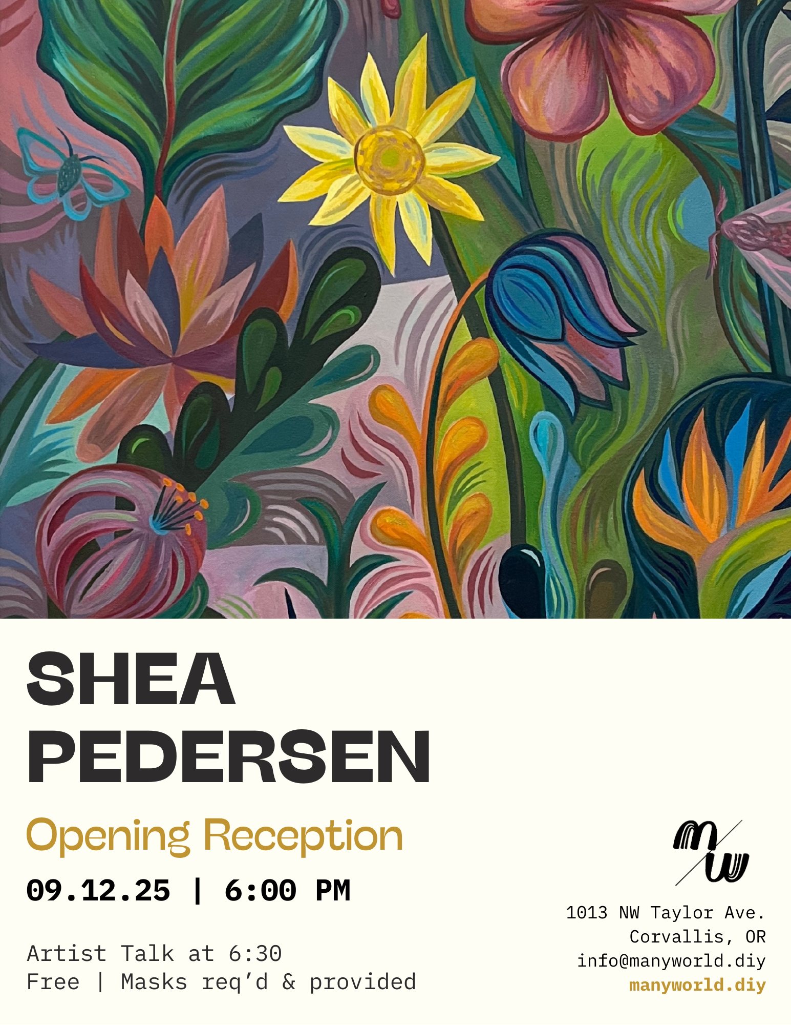 Art Gallery Reception: Shea Pedersen