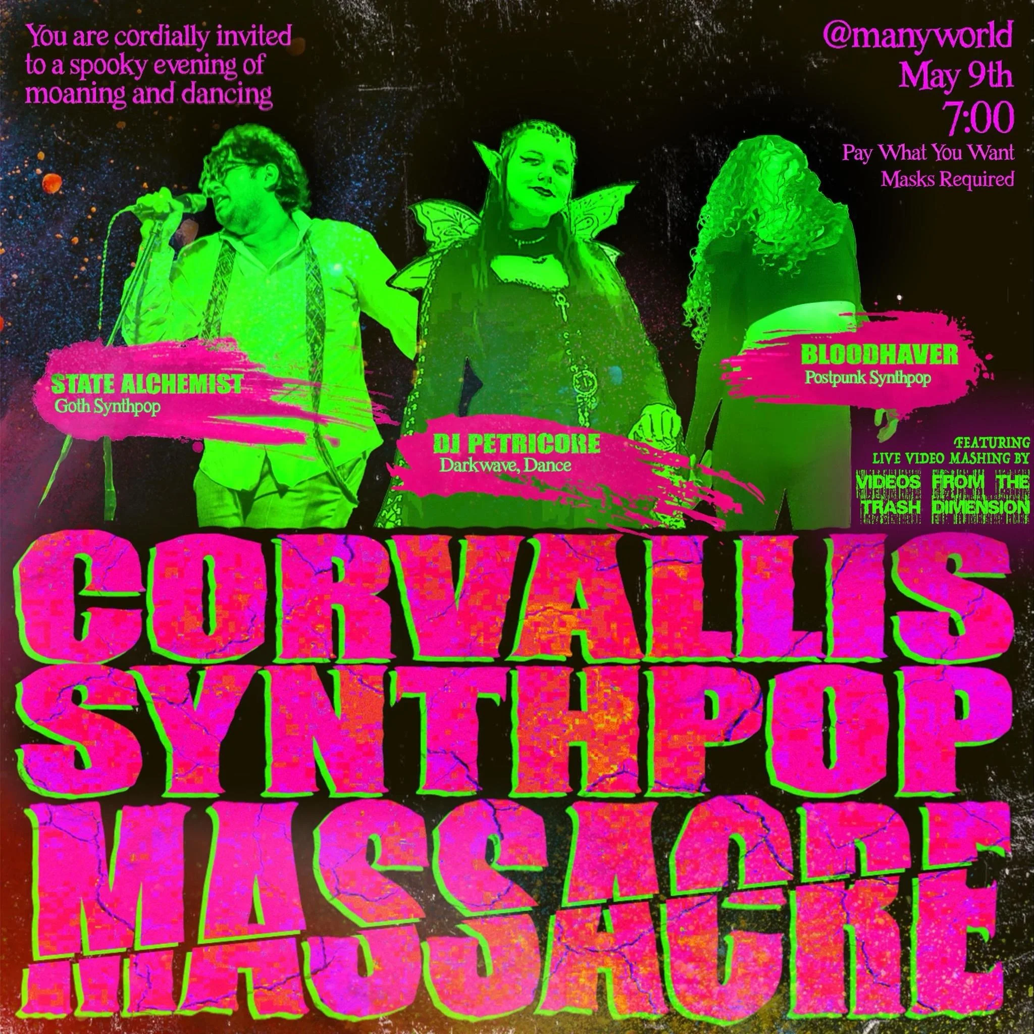 Corvallis Synthpop Masacare